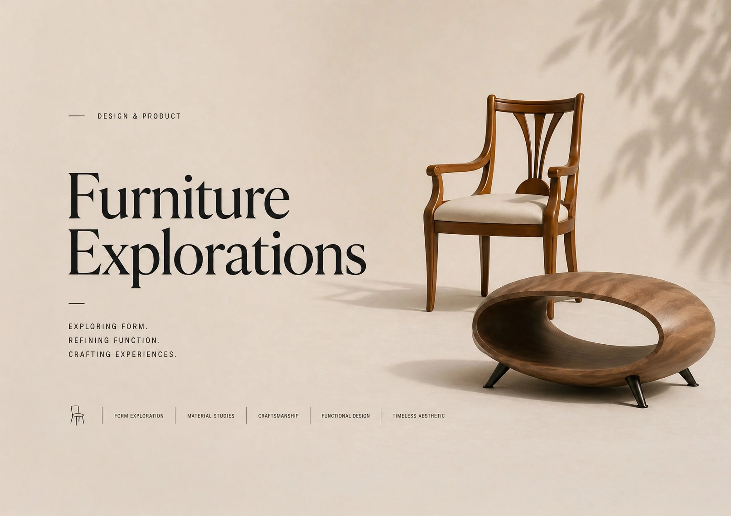 Furniture Explorations