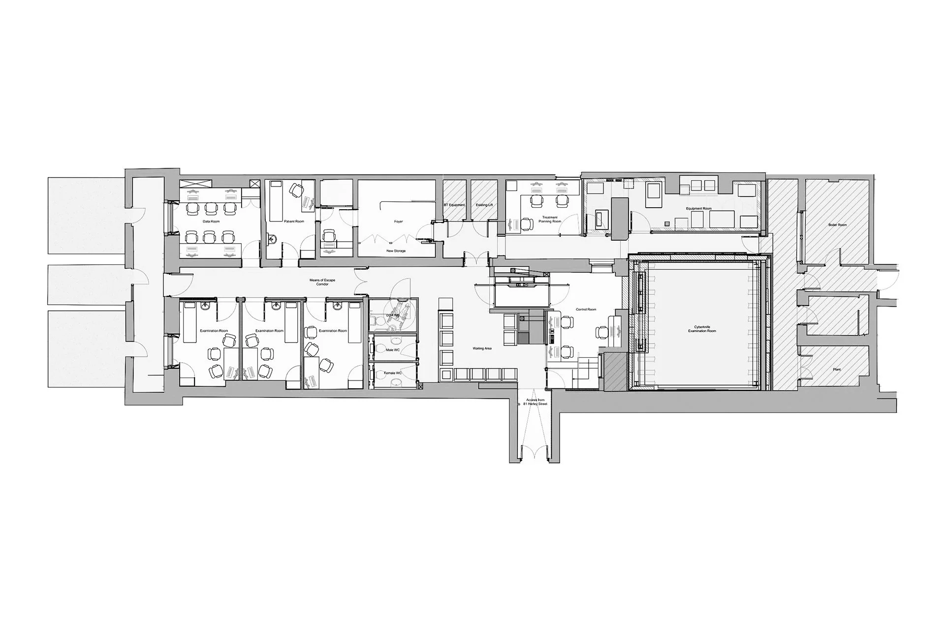 Hospital Corporation of America (HCA) Cyberknife I Floyd Slaski Architects