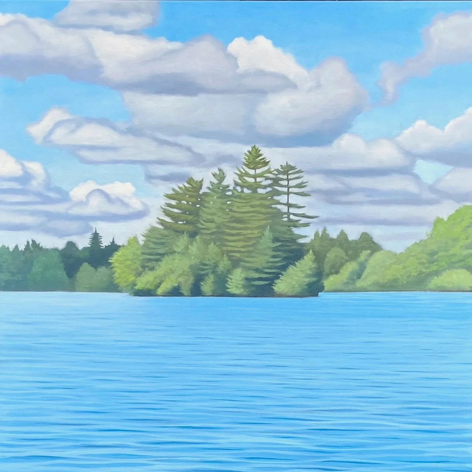Otonabee Island - 36x18"