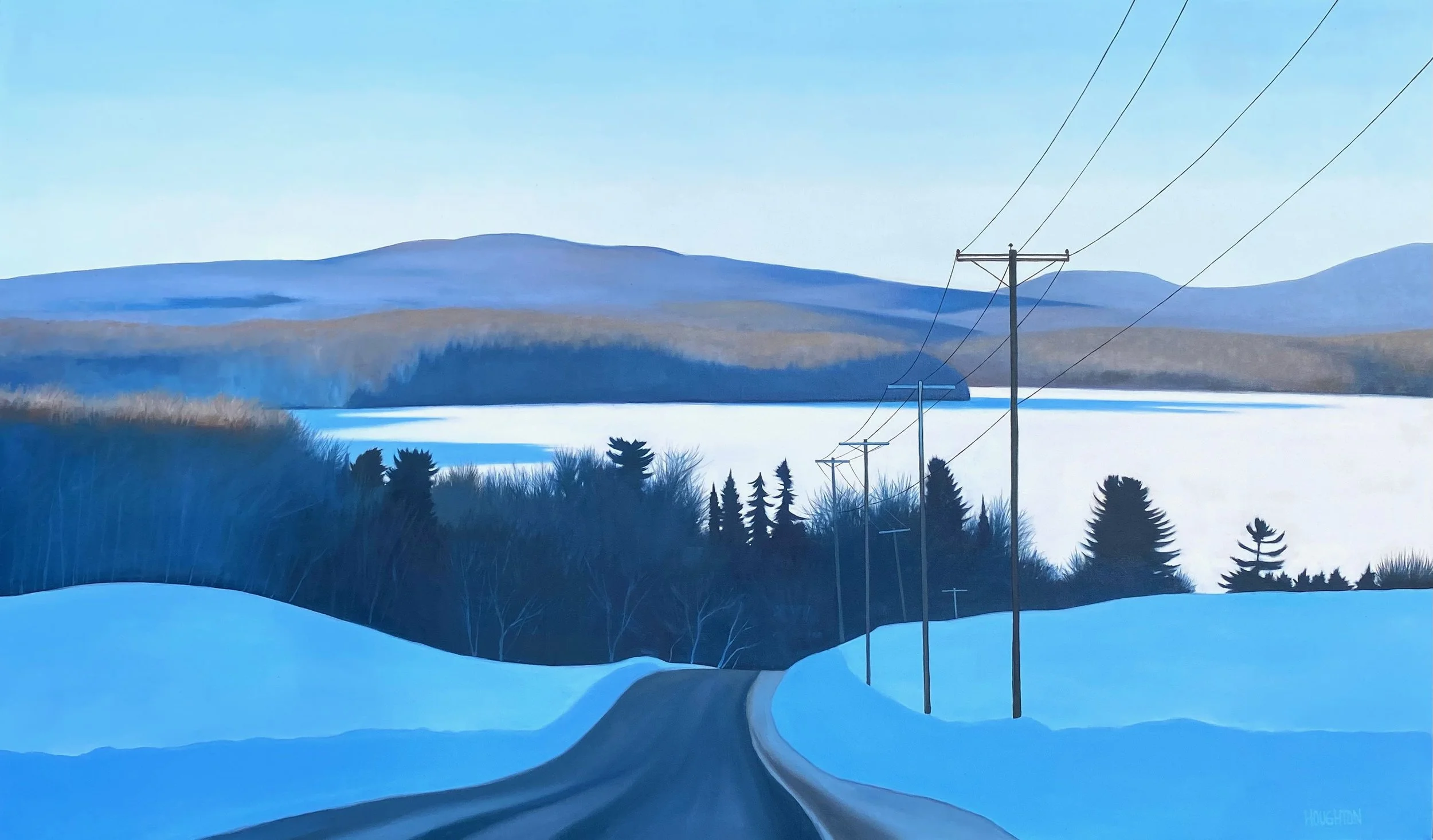 Eastern Townships Winter - 36x48"