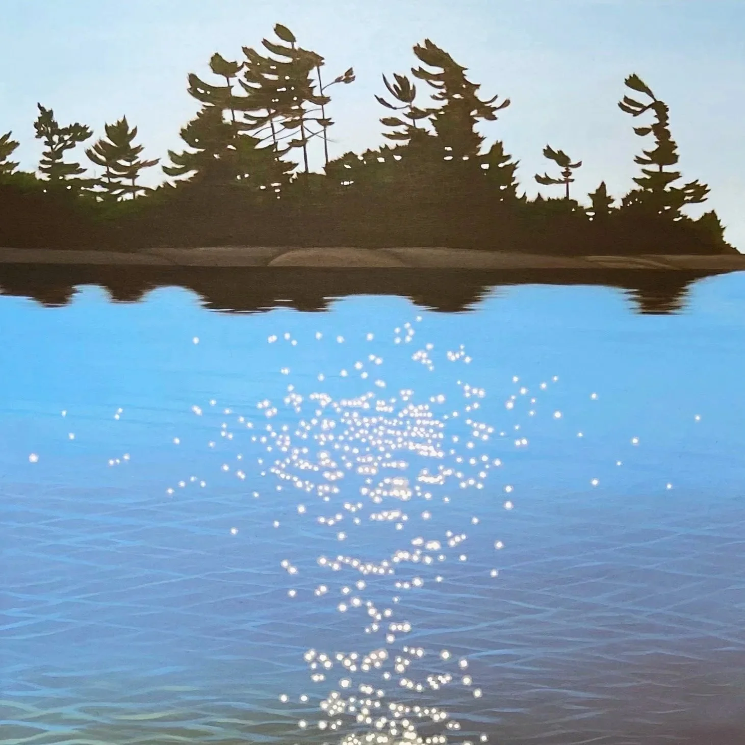 Georgian Bay Inlet - 48x24"
