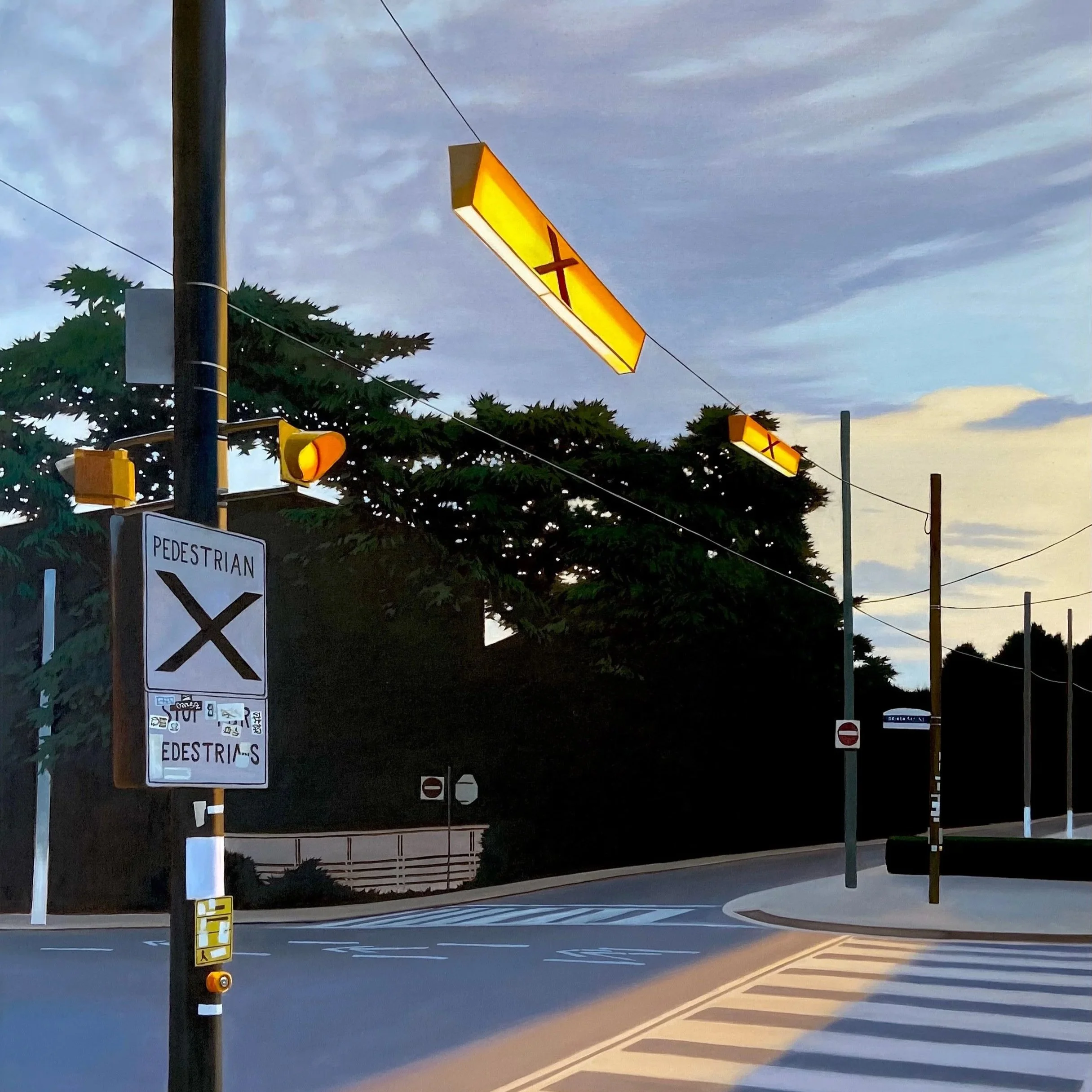 Toronto Crosswalk - 48x36"