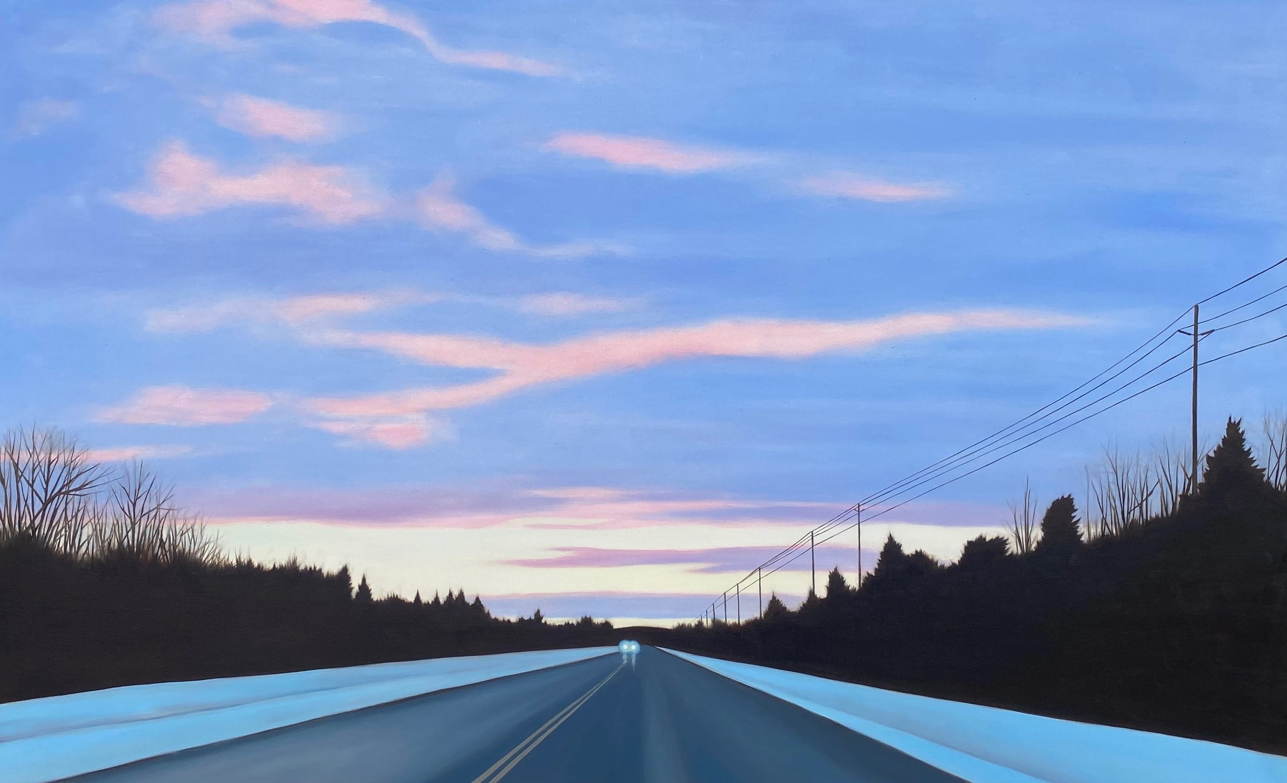 Night Drive - 30x48"