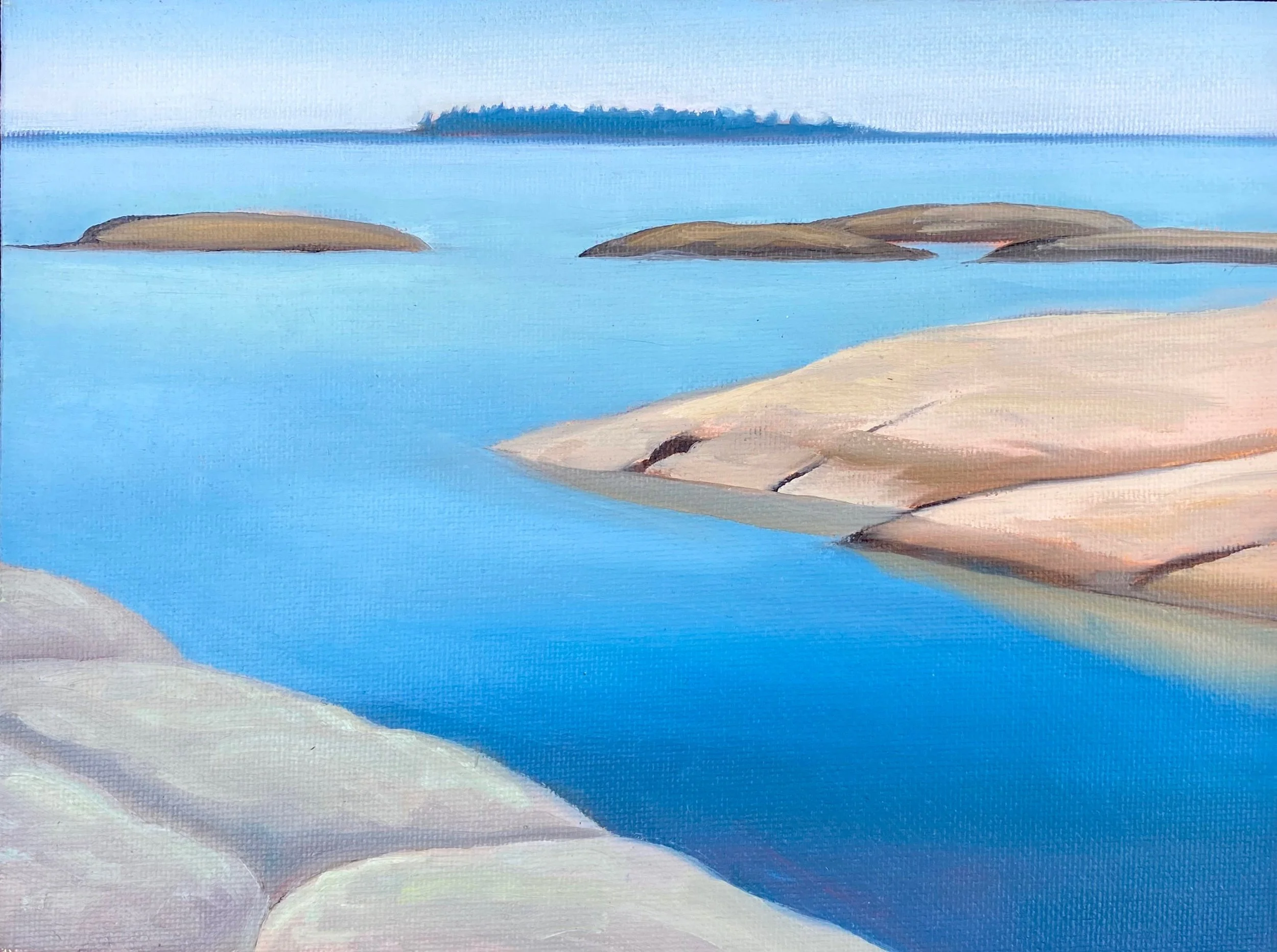 Franklin Island Shoals - 6x8"