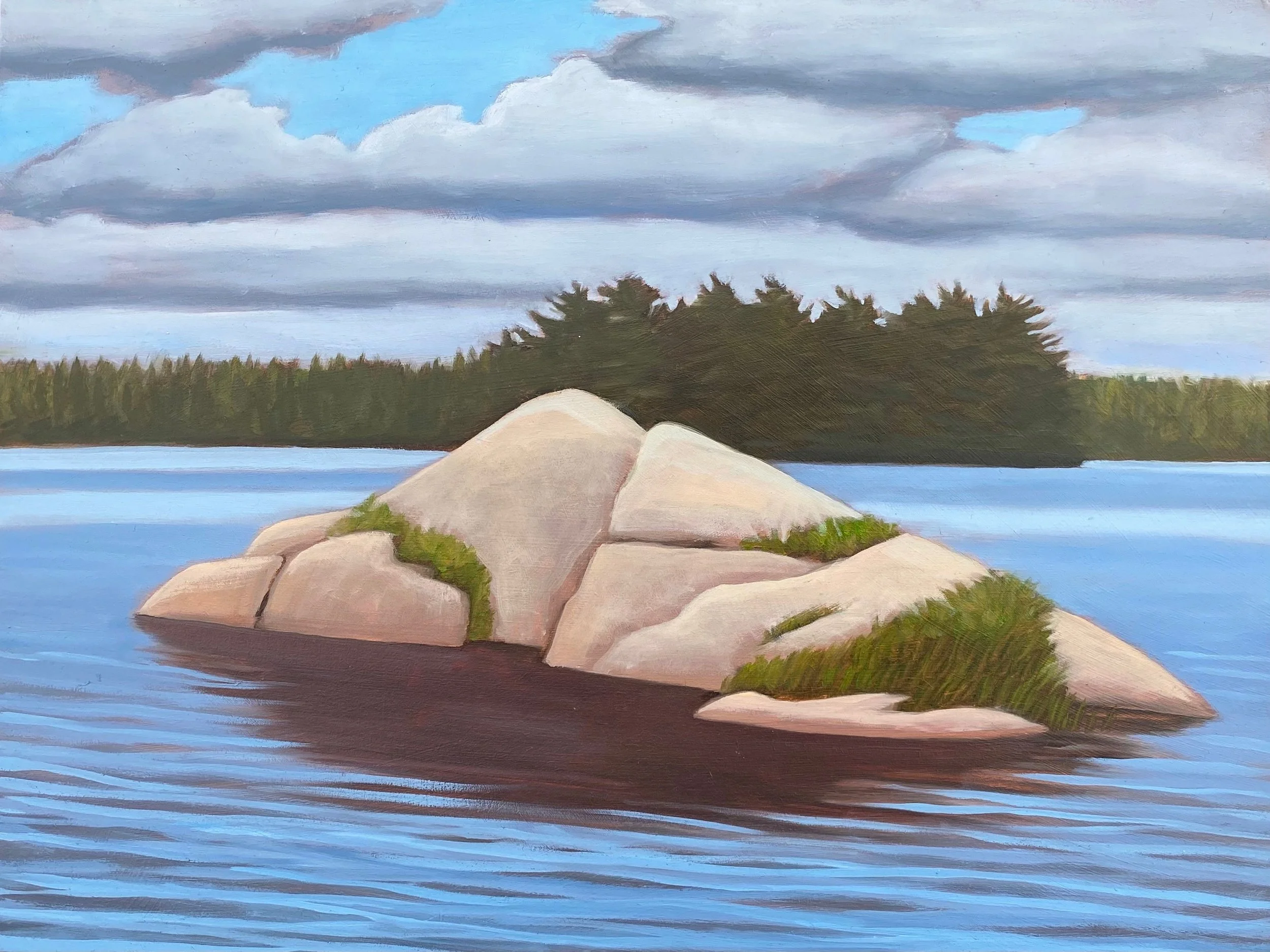 Stoney Lake - 9x12"