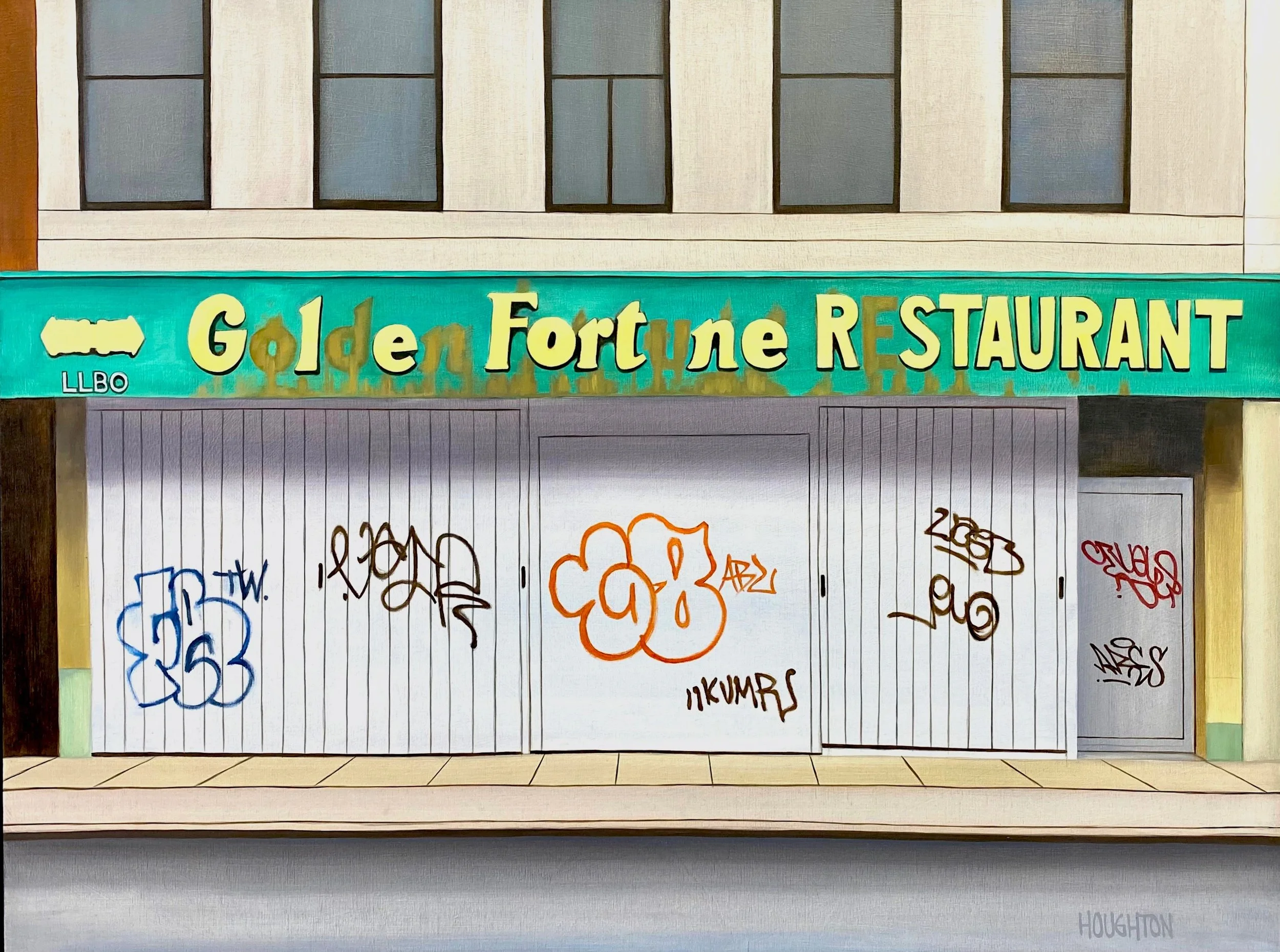 Golden Fortune - 18x24"