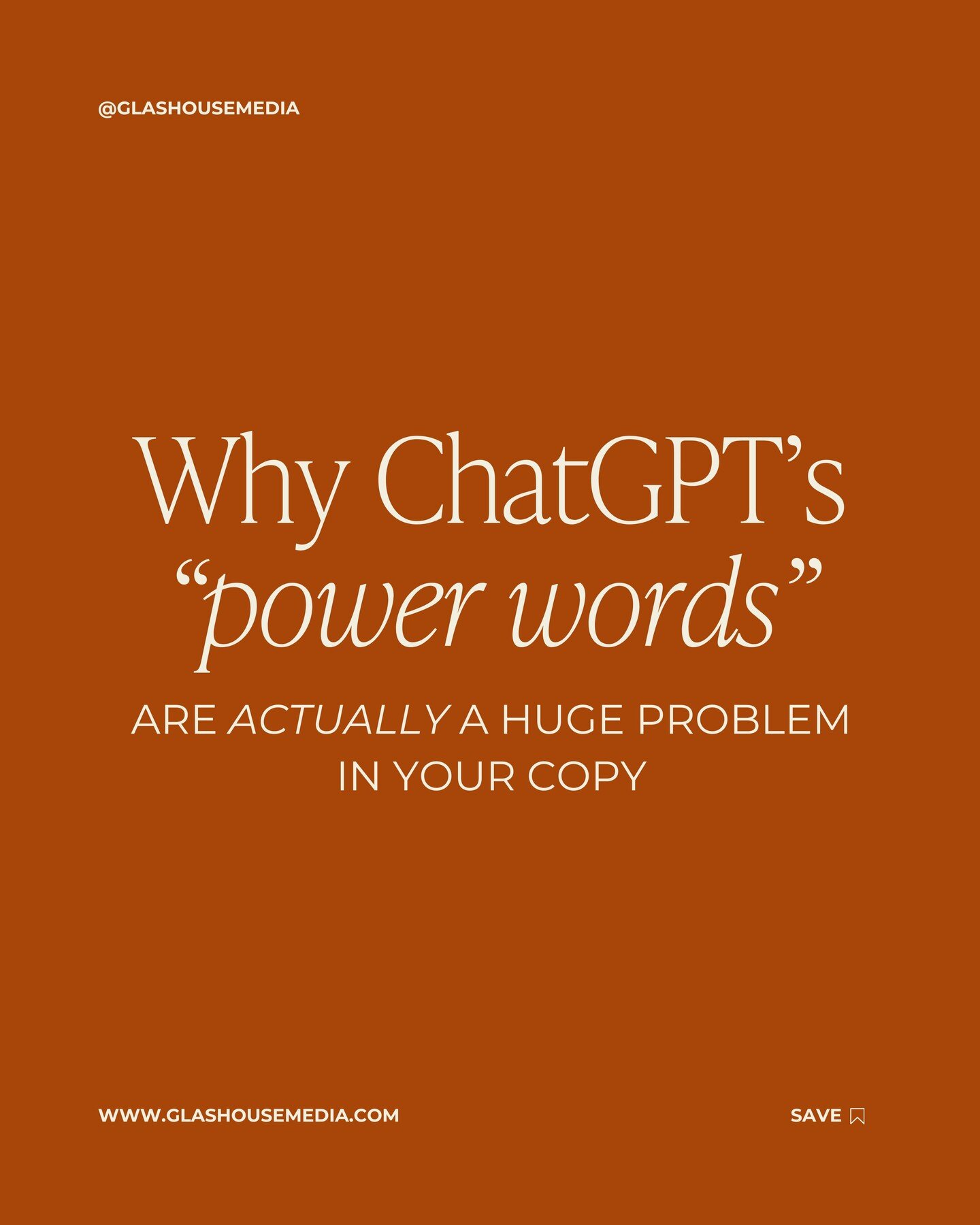 I&rsquo;M CONFUSED! ARE YOU CONFUSED?!

LOL, for real though, friends. 

I know power words are SO tempting to use &ndash; especially if you&rsquo;re relying on ChatGPT to write the majority of your content. 

But all they really do is make us feel l