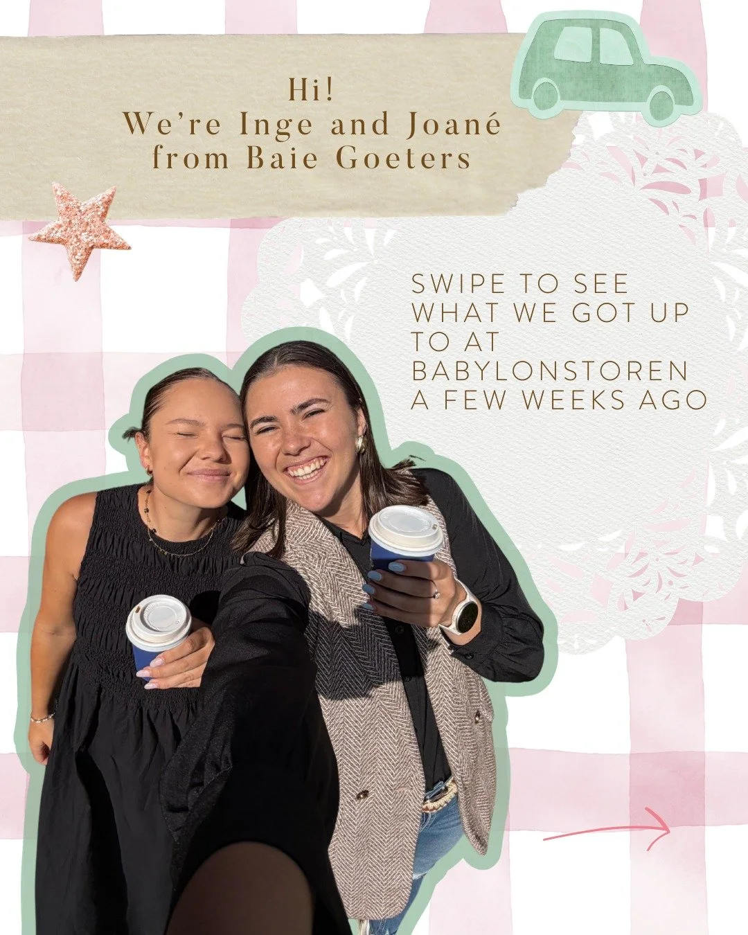 Straight from the Baie Goeters notebook 📝

@inge.sancia , the Baie Goeters creative consultant and social media guru, and @joa_prinsloo , our intern, wanted to give you a glimpse of what it looks like to be planning, organising and composing a set u