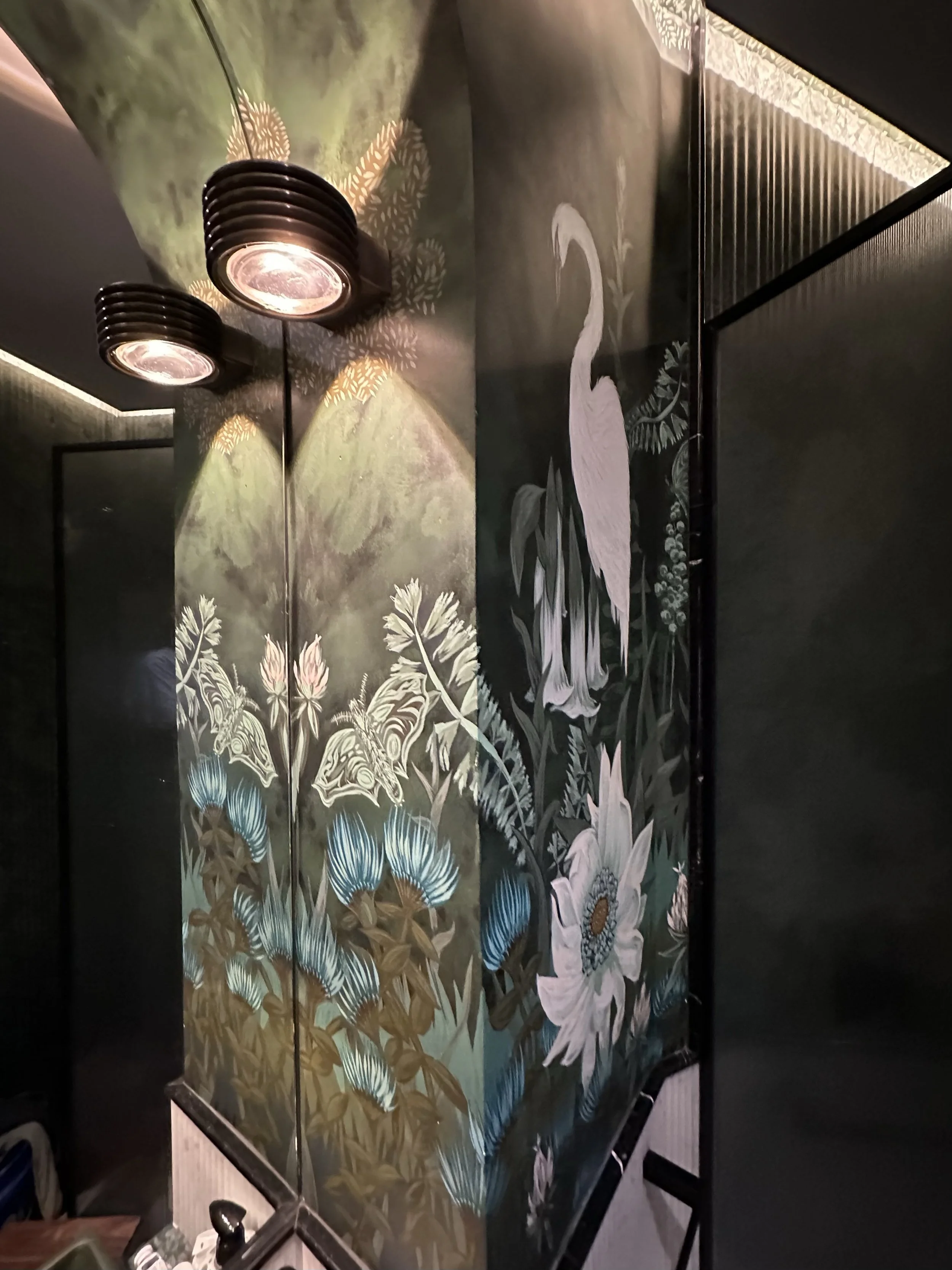 Mural for Powder Room