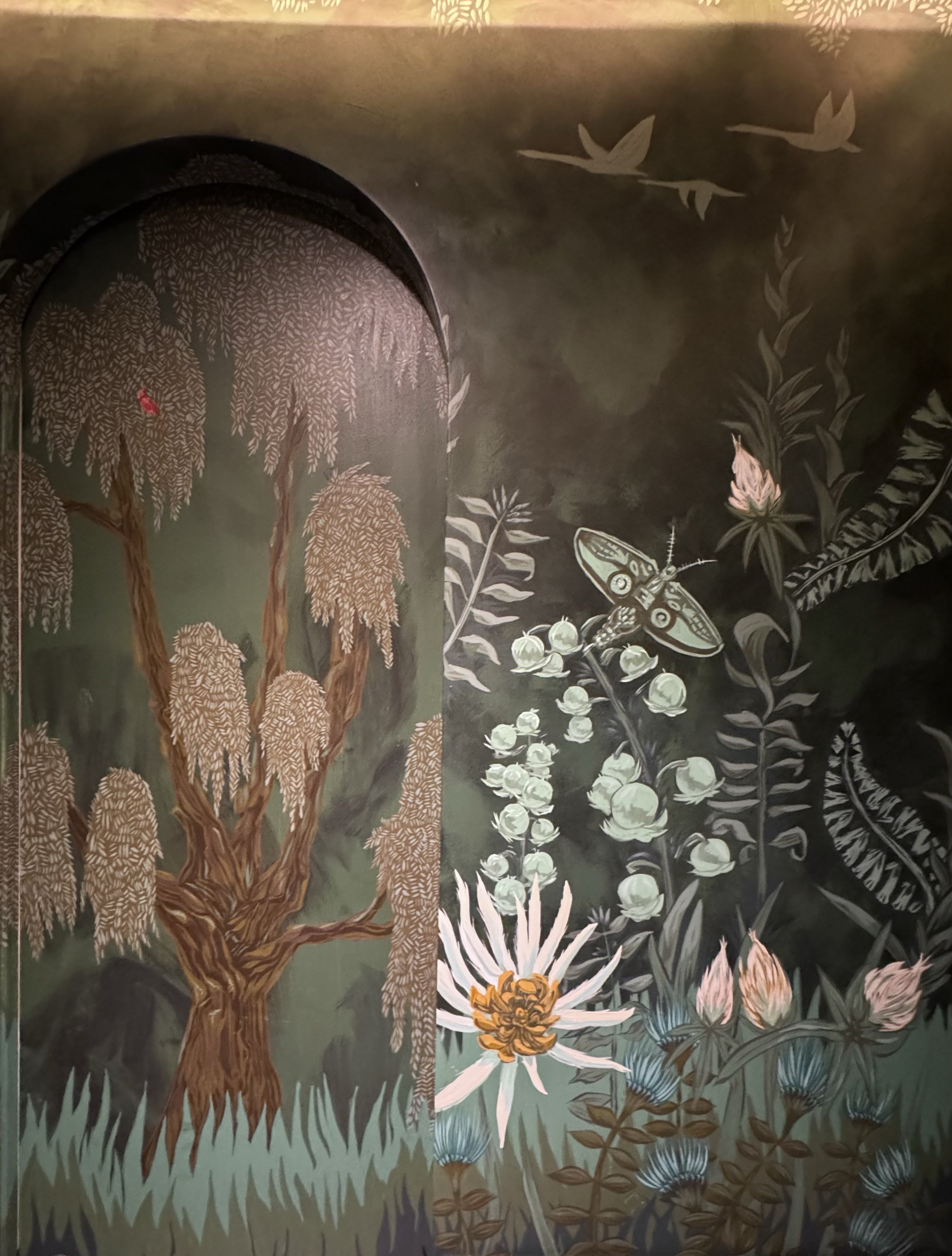 Mural for Powder Room
