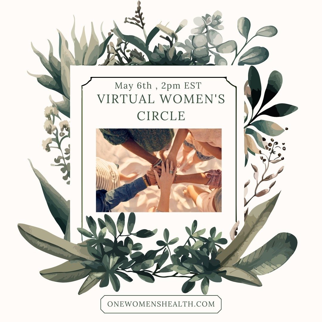 🌸✨ Join me for my next Virtual Women's Circle on May, 6th at 2 PM! ✨🌸
Mark your calendars! 🗓️✨ On May 6th, at 2 PM, we're coming together in a Virtual Women's Circle, a sacred space for connection, support, and empowerment.

🌺 What to expect:
✨ G