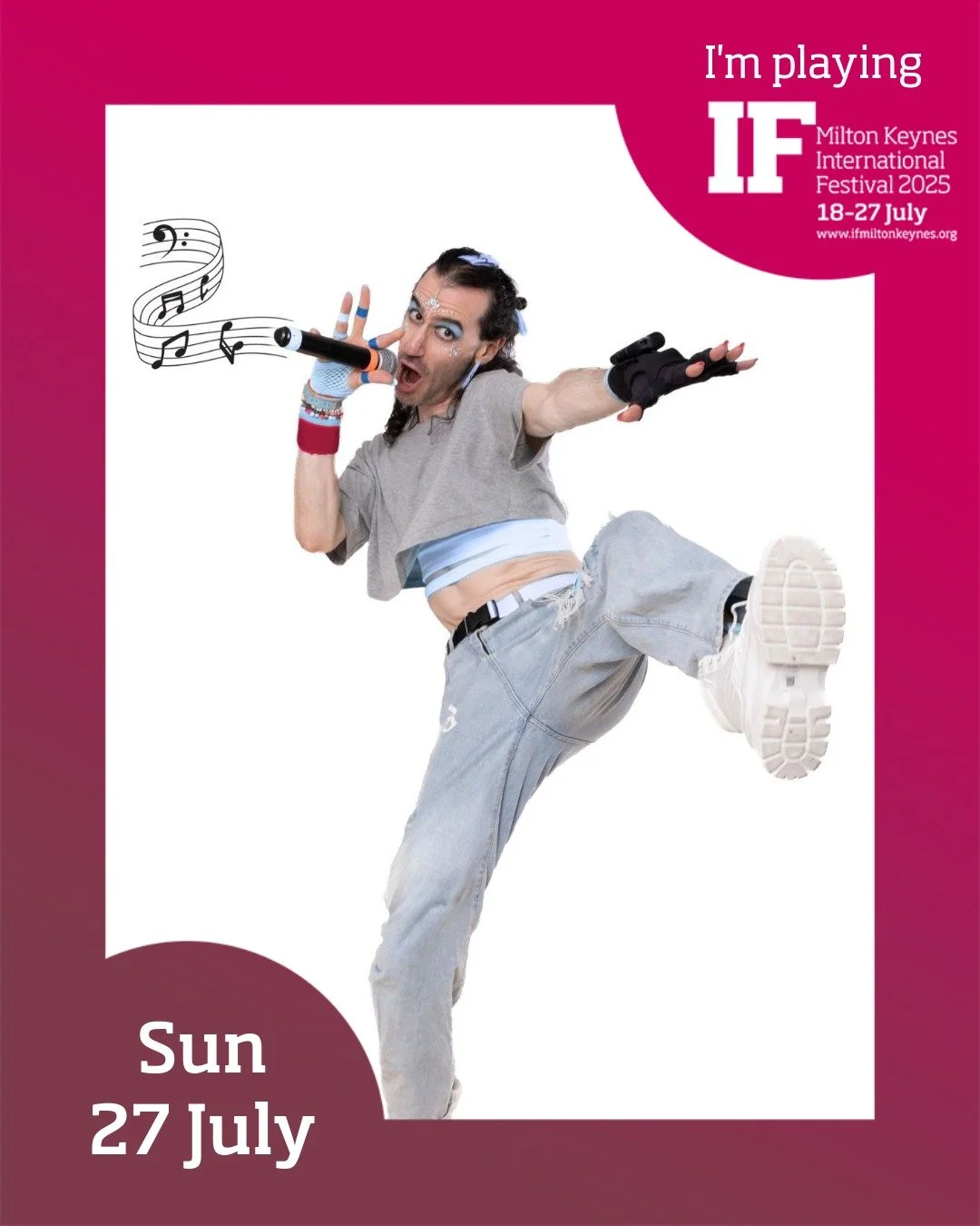 Excited for my first time performing at @ifmkfest next month! #ifmkfest2025 #IFMKfest
