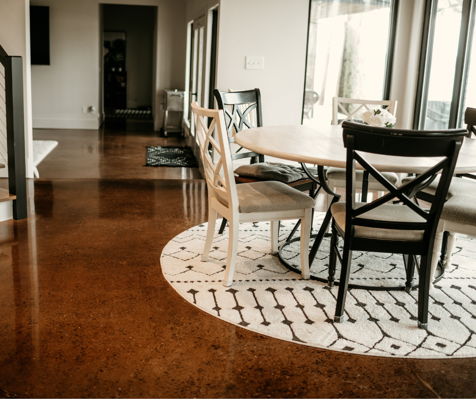 Specialty Flooring Logos, Dyes, Patterns and More — Chattanooga Floor Care
