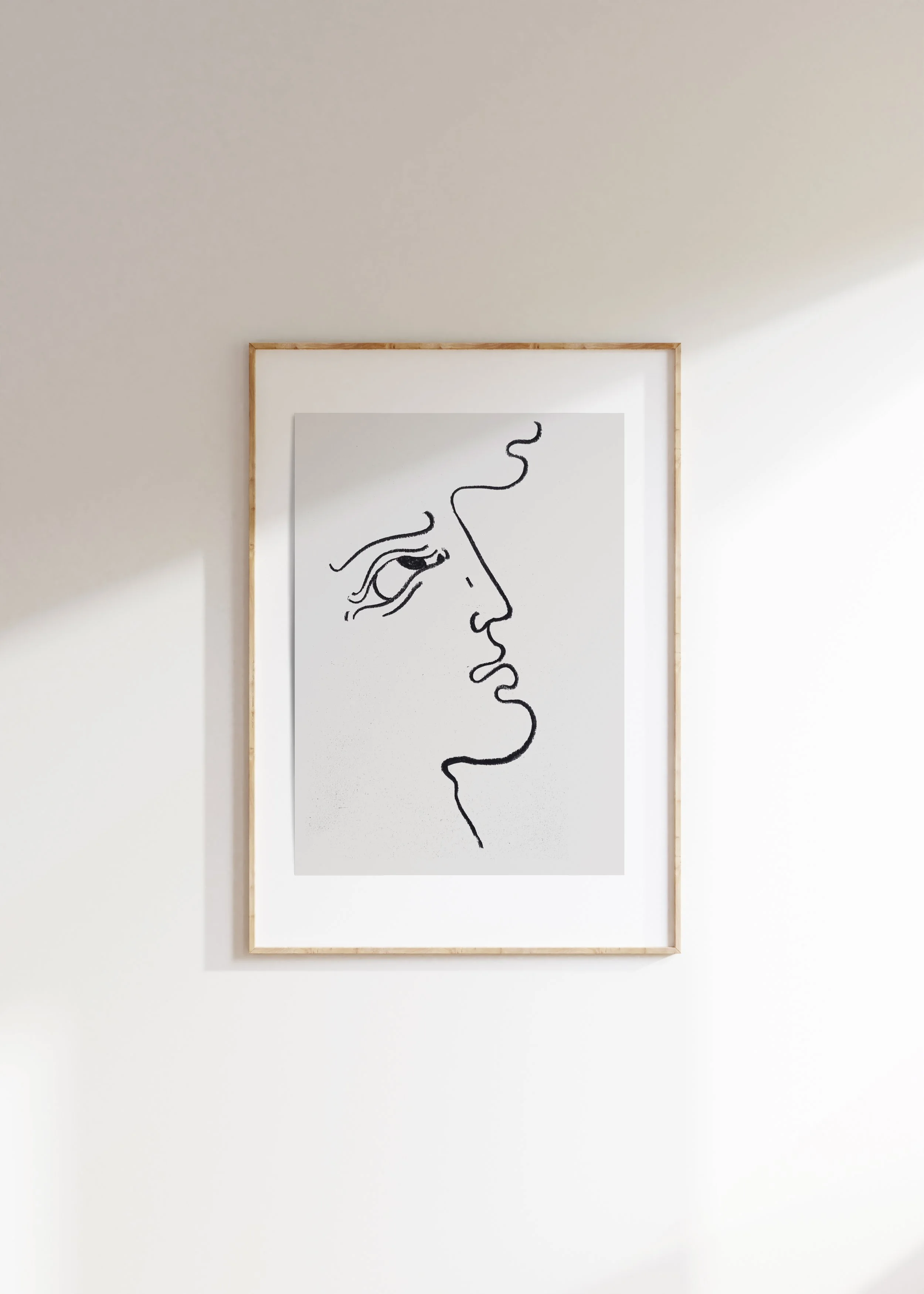 Jean Cocteau inspired Portrait (Original) A4