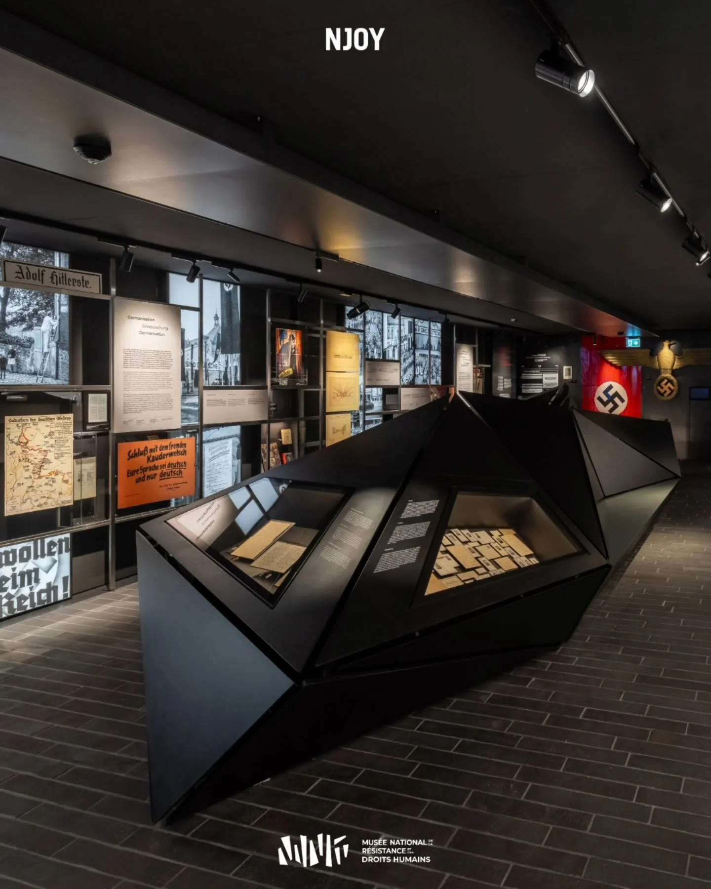🕊️&nbsp;In a time marked by division and uncertainty, educating for peace and cooperation is more vital than ever.
At NJOY, we design spaces that remember - and teach.

Located in&nbsp;Esch-sur-Alzette, the&nbsp;Mus&eacute;e National de la R&eacute;