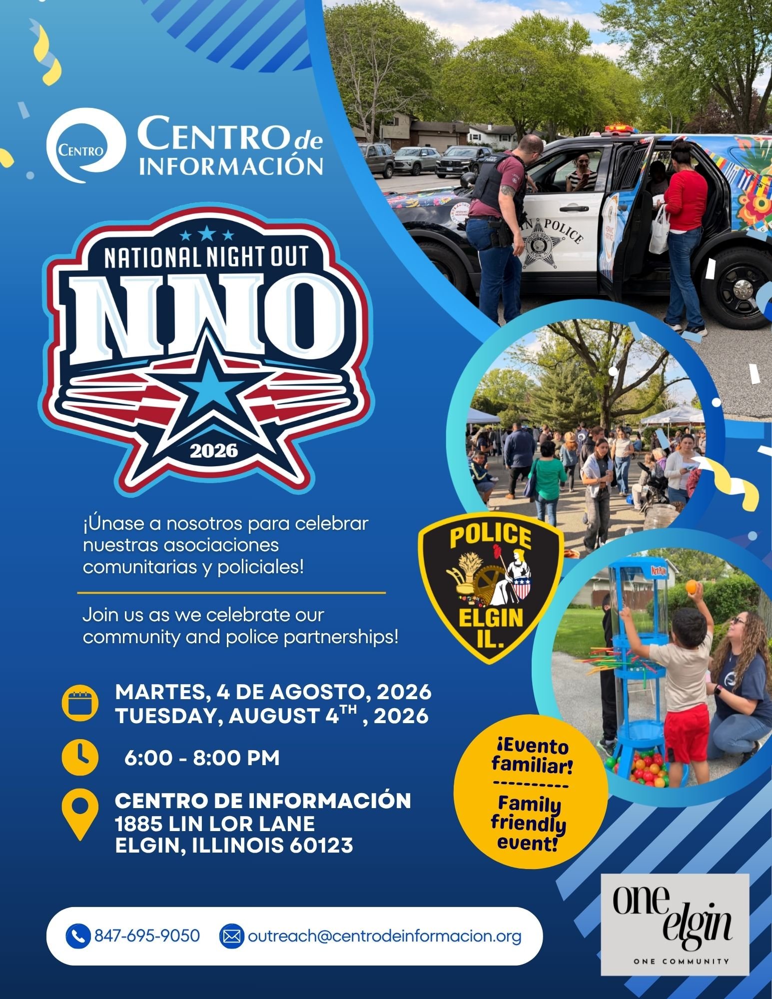 National Night Out 2026 in Elgin IL