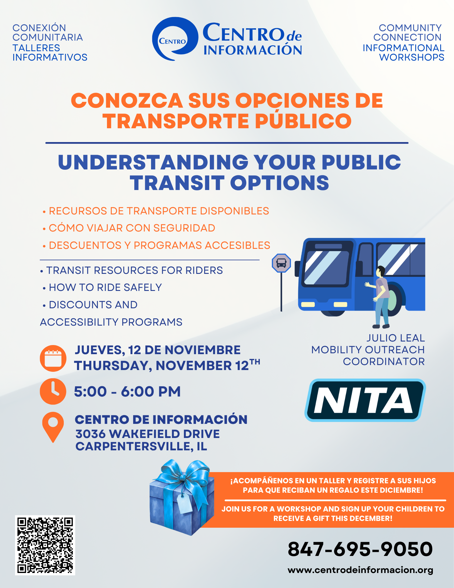 Conozca sus Opciones de Transporte Público