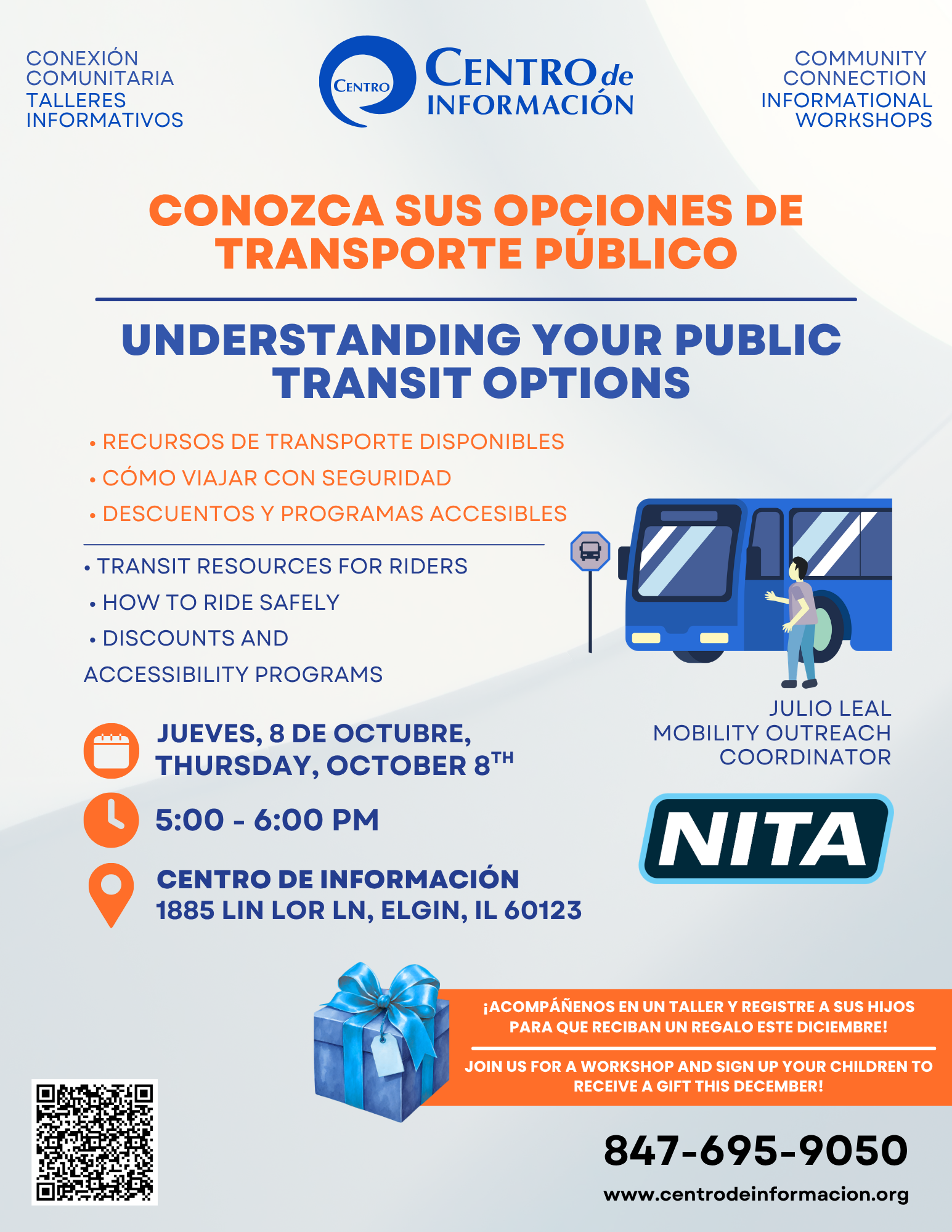 Conozca sus Opciones de Transporte Público 