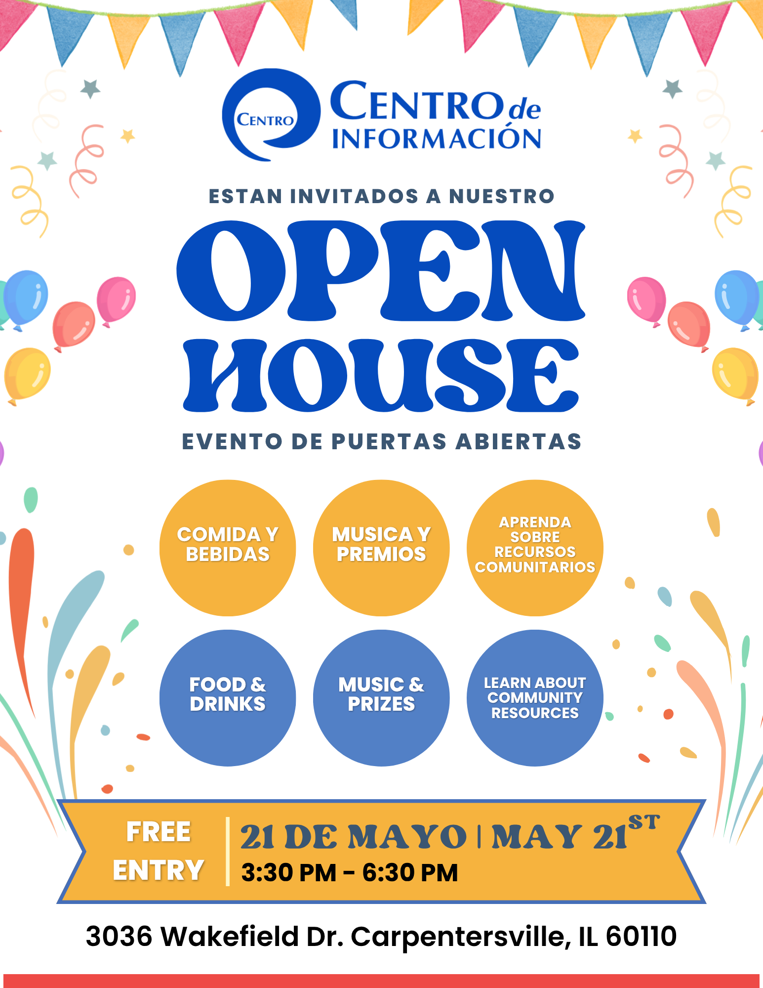 Evento de Puertas Abiertas - Carpentersville