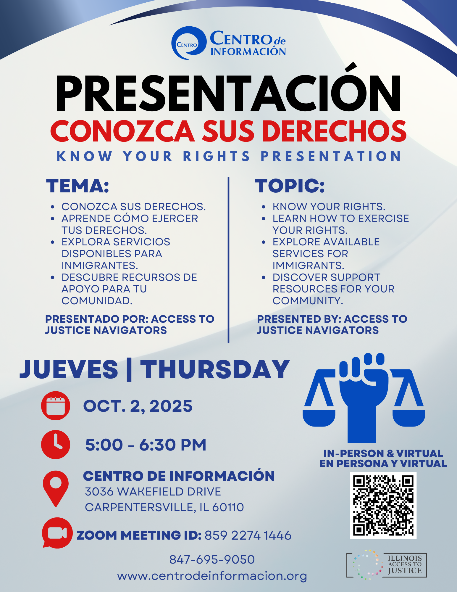 KNOW YOUR RIGHTS PRESENTATION