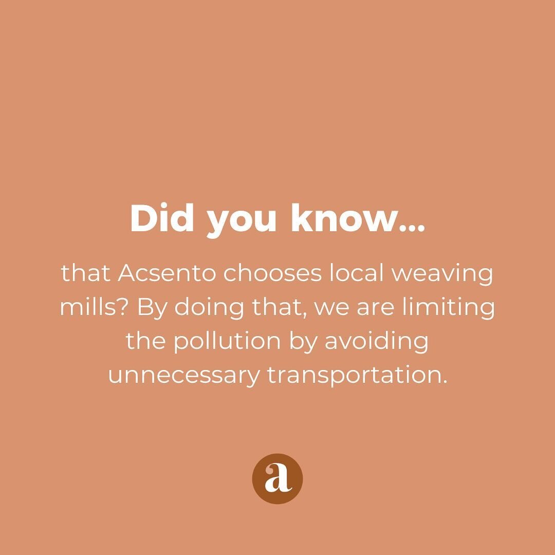 Did you know that Acsento chooses local weaving mills? By doing that, we are limiting the pollution by avoiding unnecessary transportation. 
 
Want to learn more about us? Visit our website: www.acsento.com
.
.
.
#acsento #rug #rugs #vloerkleed #tepp