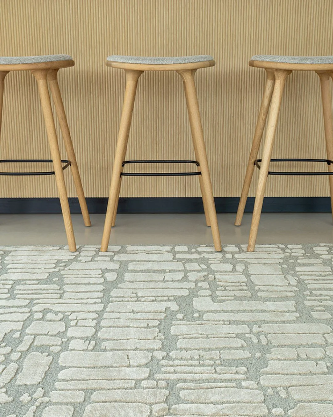 Chiara 1018 has been part of our collection for quite some time. This year, we&rsquo;ve added a new colour: Beige/Sand &mdash; a natural addition to the existing palette.

The rug is available in four standard sizes from stock and can also be custom 