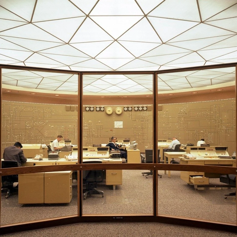 Check out the newly launched digital exhibition on our website.

This image is the Seattle City Light Power Control Center, 1968.

Image courtesy of the Seattle Municipal Archives.