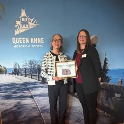 2025 Outstanding Stewardship Award
Presented to Leona Condominium Board Members Anne Holme and Kinsley Ogunmola.

Originally built in 1909 on Ward Street near the counterbalance. Subsequent development included the addition of sympathetically designe