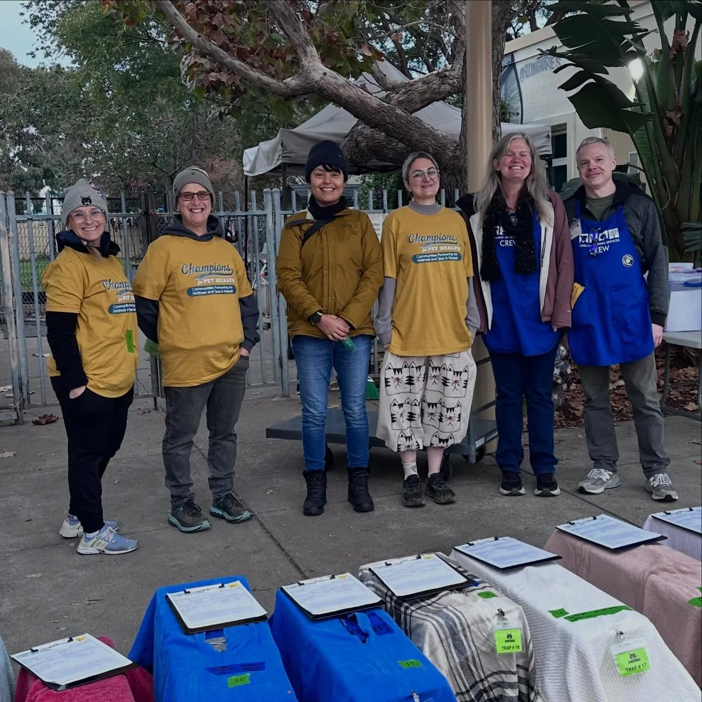 We participated in last weekend&rsquo;s Champions for Pet Health event, helping get over 40 community cats fixed on Sunday at Oakland Animal Services! 

It was a whole weekend event of much-needed spay/neuter across the whole Bay Area thanks to @laru