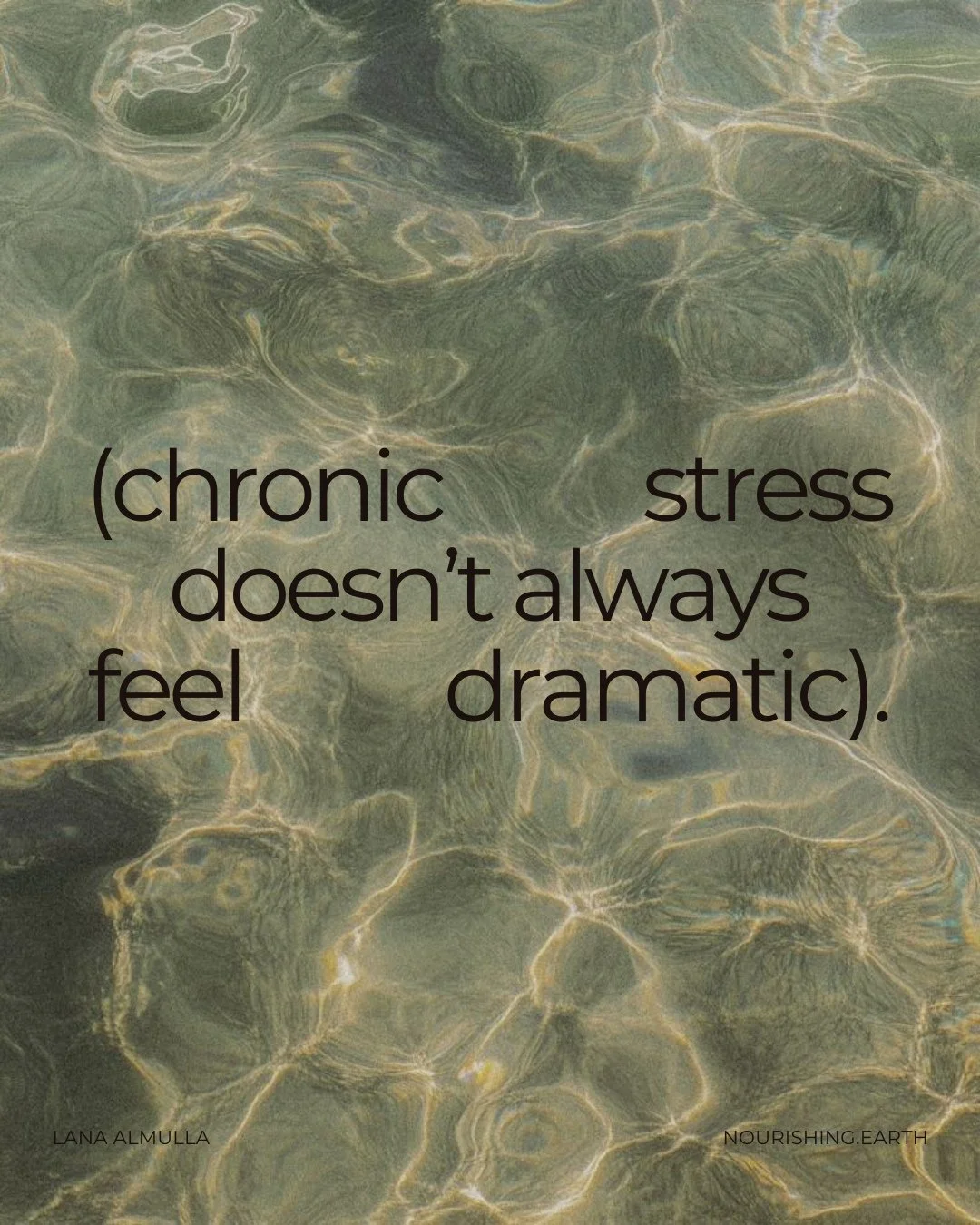 It rarely looks like a single breaking point.⁠
More often, it shows up as the slow accumulation of strain in the body.⁠
⁠
Persistently elevated stress hormones change how we digest food, regulate blood sugar, sleep, and recover. ⁠
⁠
The nervous syste
