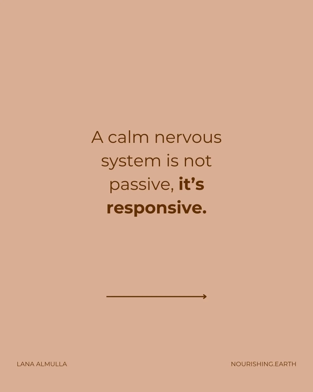 A regulated nervous system can move between states as needed. It activates in response to stress and then returns to baseline once the stressor has passed.⁠
⁠
Physiologically, this means lower baseline cortisol, improved parasympathetic activity, and