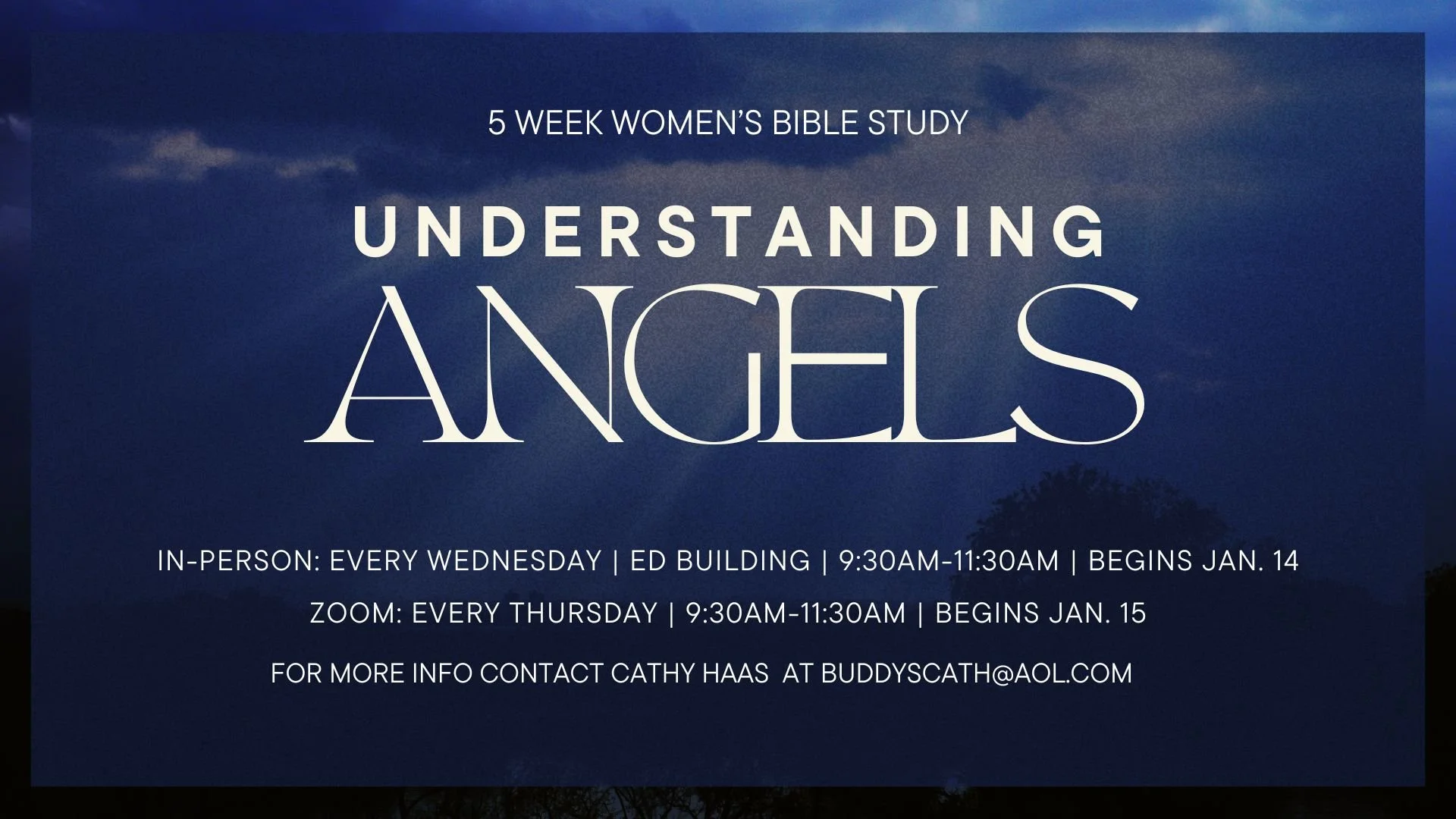 Women's Bible Study - Understanding Angels