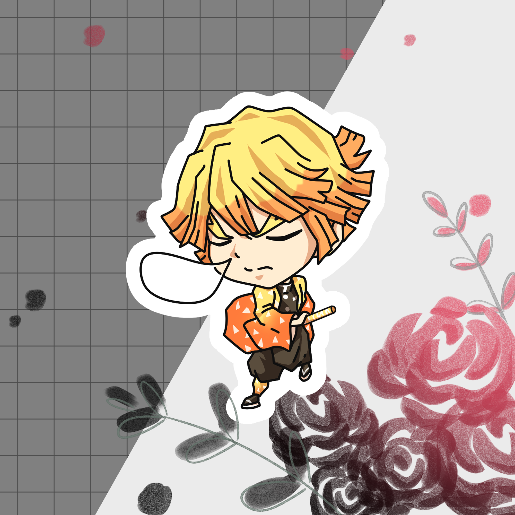 Zenitsu Agatsuma Sticker.png