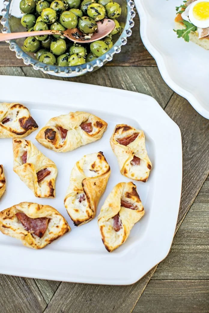 Easy Appetizer: Salami Puffs