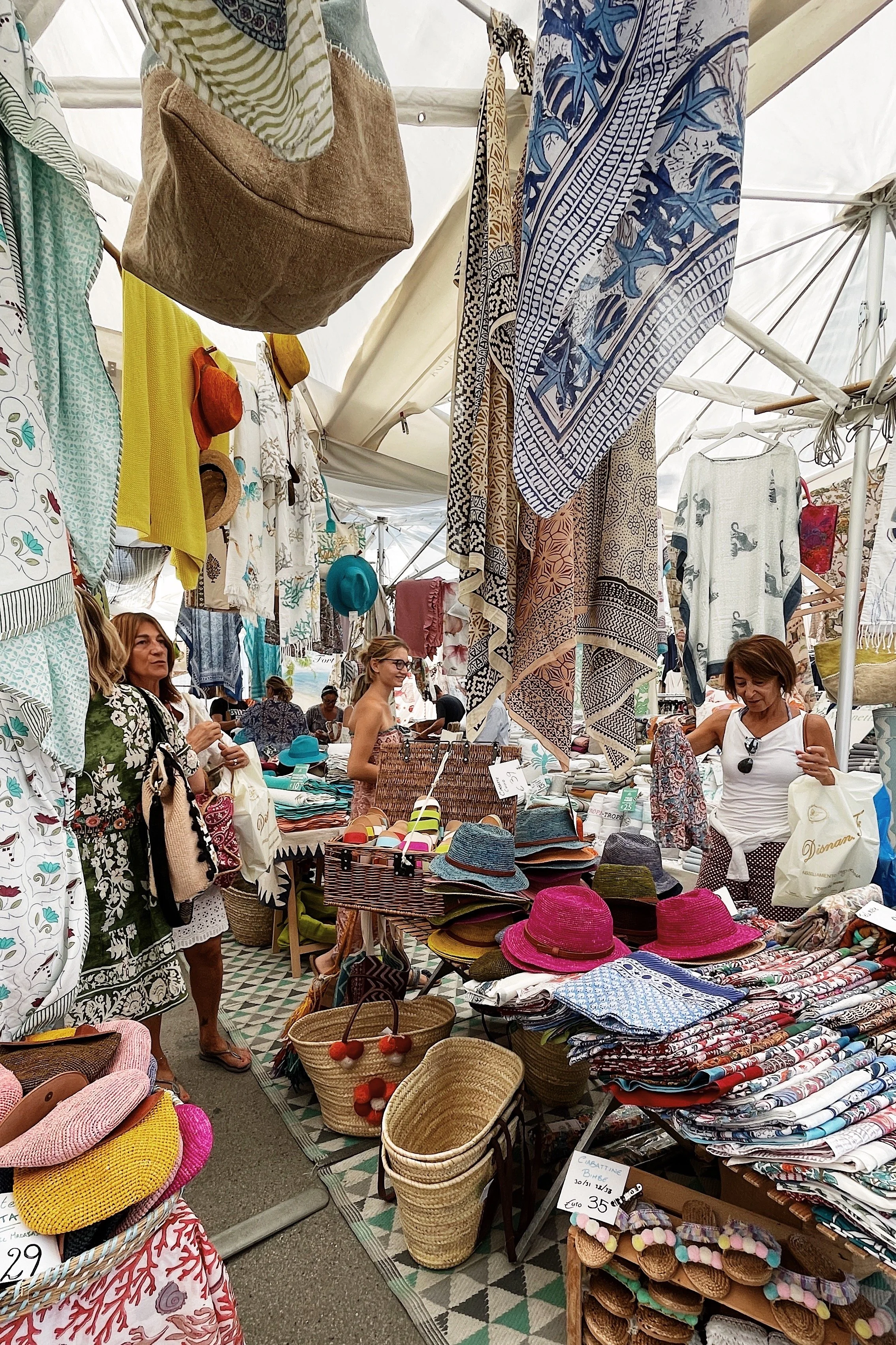 Who wants to go shopping with me in Italy?