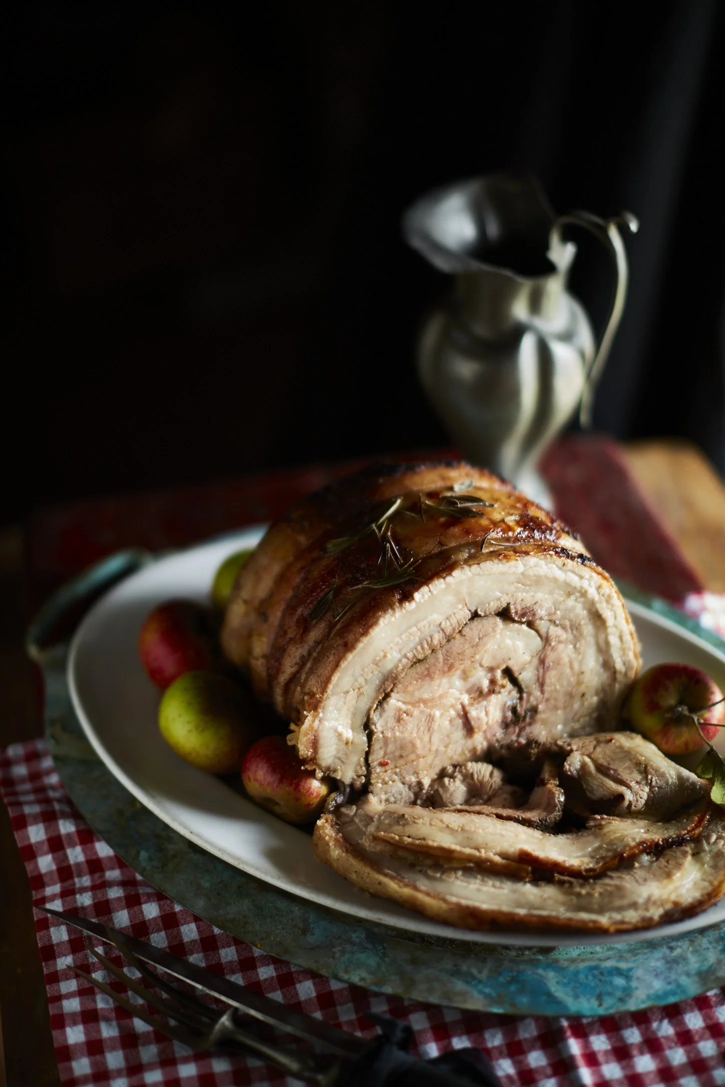 At the Table of La Fortezza: Modesto’s Porchetta