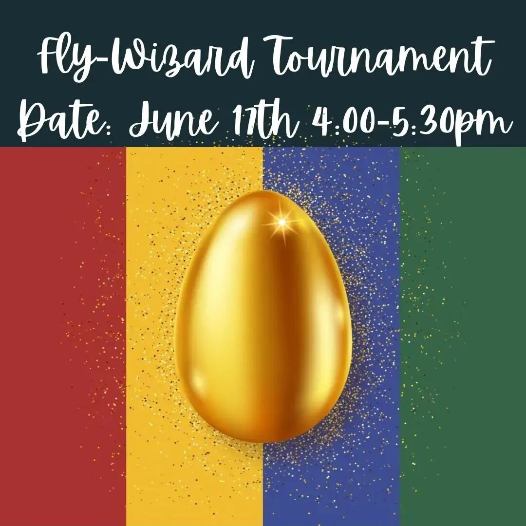 Harry Potter fans! Get ready for a magical experience! ✨⚡

🧙&zwj;♀️ Workshop Alert: Fly-Wizard Tournament 🧙&zwj;♂️ 📅 Date:June 17th ⏰ Time: 4:00-5:30pm

🏰 Step into the wizarding world and let the magic unfold at our Fly-Wizard Tournament! 🧹✨ Dr