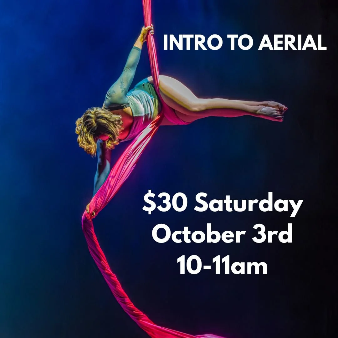 Intro to Aerial Workshop | SATURDAY October 3 2026 - 10:00 am - 11:00 am