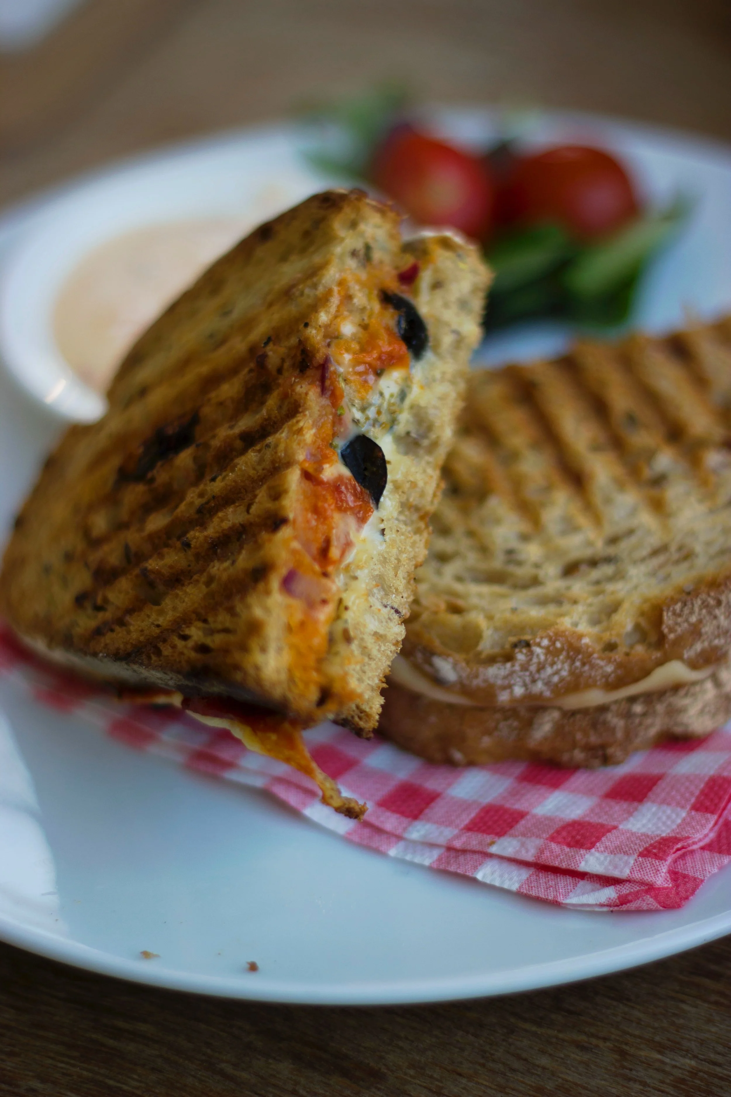 Basil &amp; Herb Grilled Cheese Sandwich