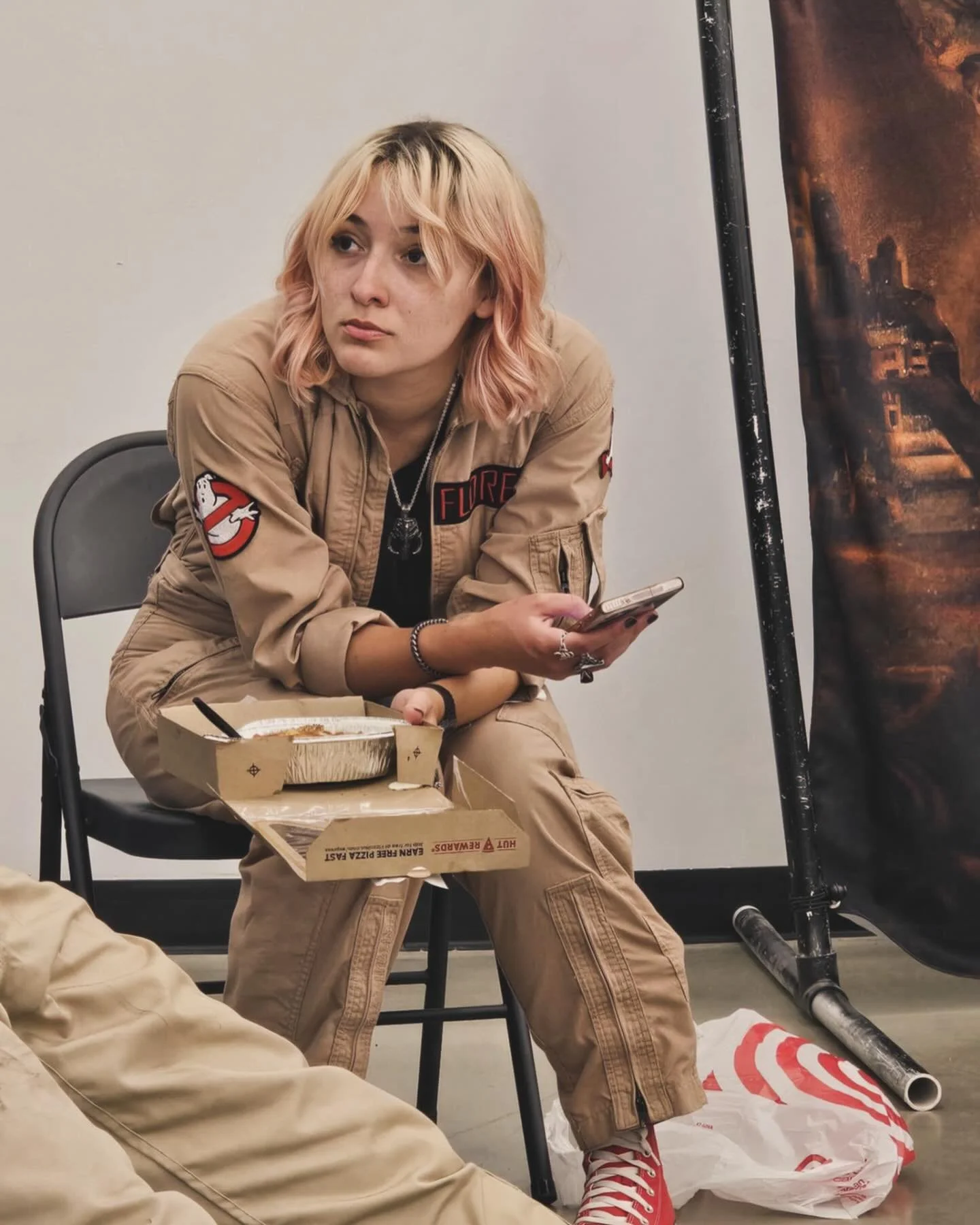 Union-mandated breaks are a requirement for all busters on the job.
