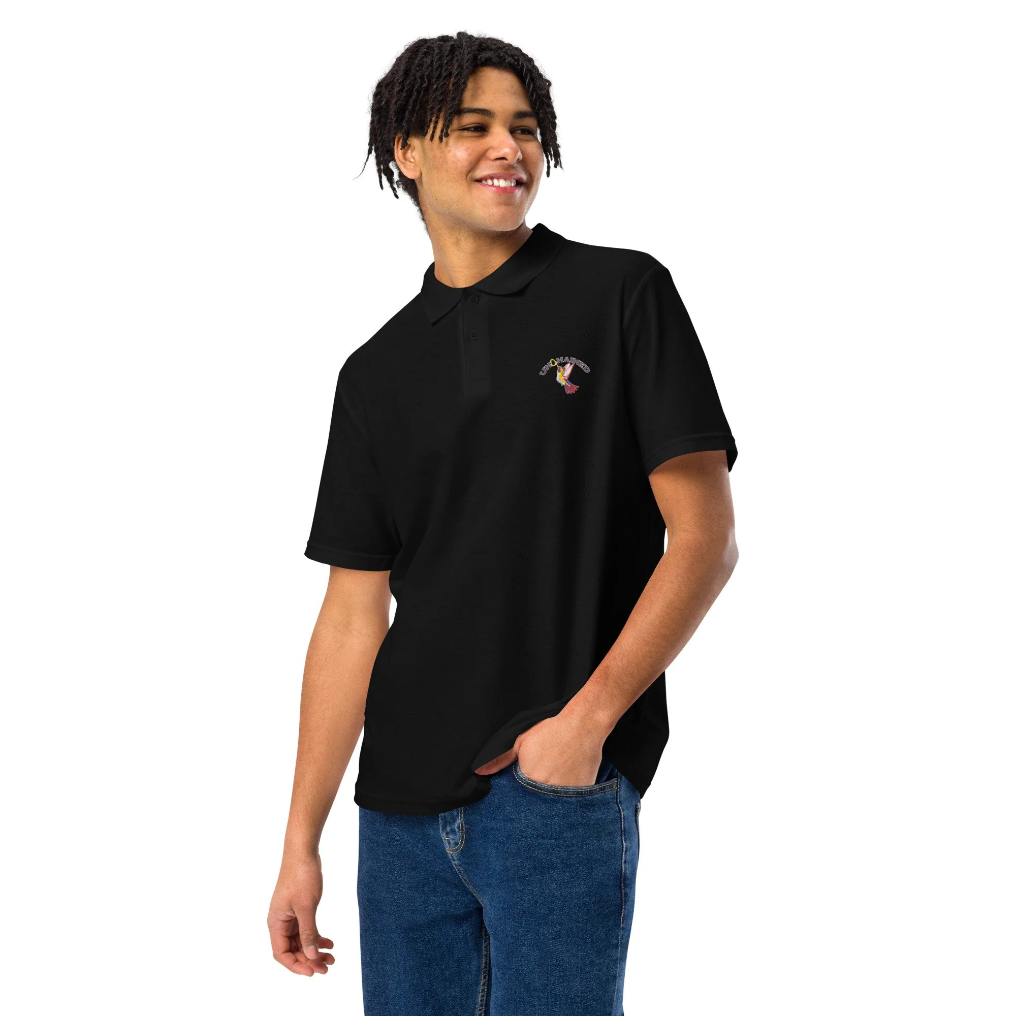 unisex-pique-polo-shirt-black-front-68938eef8c1fa.jpg