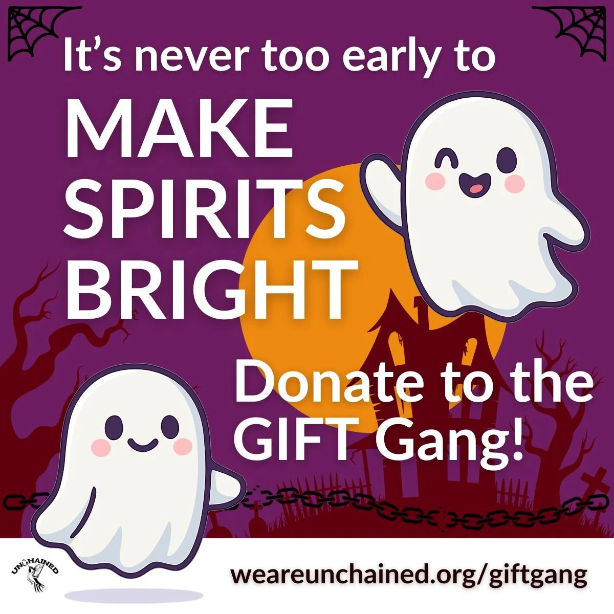 We didn't want to spook you with Christmas too early, but we do want to let you know that our annual fundraiser to purchase gifts for children with a family member in NYS prison has BEGUN! This is your chance to get ahead of giving season and treat a