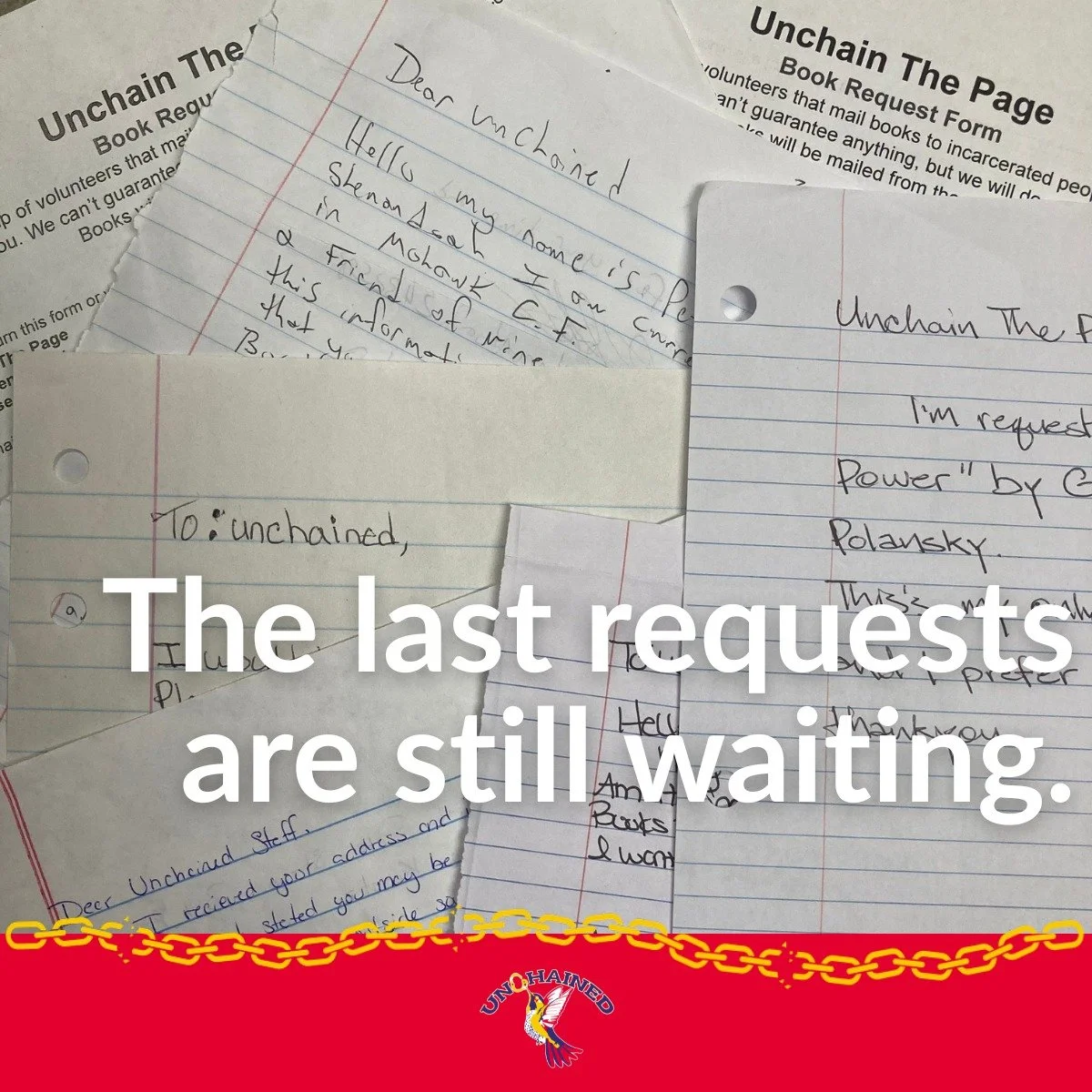 We only have 14 incarcerated readers left to fulfill requests for, and they've requested very specific books!  Can you support our mission by donating one of the requested books through our Bookshop page or making a donation to help us purchase them?