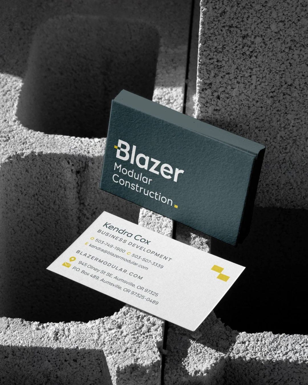 From business cards to hoodies, every touchpoint tells the Blazer story. This Oregon-based brand embodies the best of the PNW: bold yet approachable, hardworking yet humble. Family and people first. Quality, always.⁠
.⁠
@blazermodularconstruction⁠
.⁠