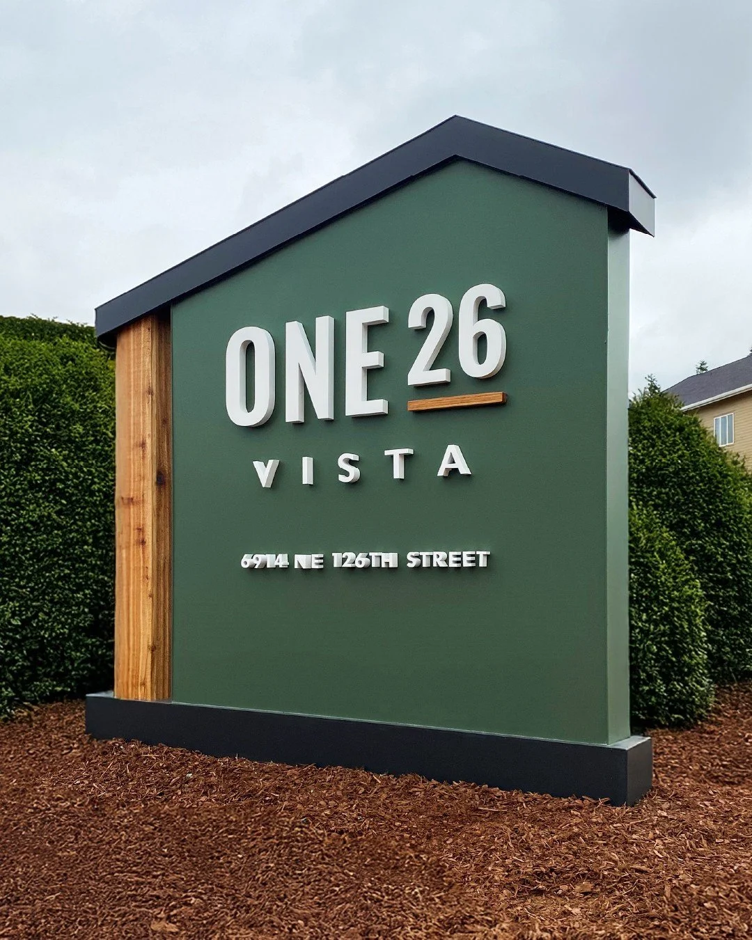Collaborating with local fabricators, we developed signage to anchor One26 Vista in the emerging Barberton neighborhood, showcasing the property&rsquo;s distinct character and sparking the curiosity of all who pass by.⁠
.⁠
.⁠
.⁠
#ThinkJoule #DesignAg
