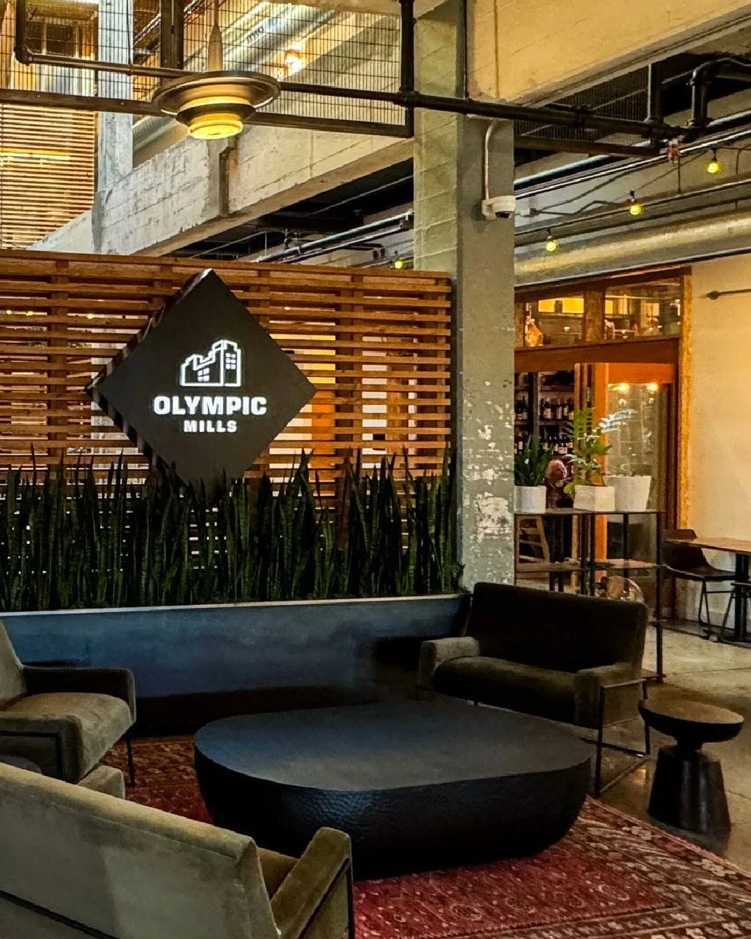 A signage system that unites brand and place &mdash; honoring Olympic Mills&rsquo; industrial past while welcoming a new generation of creative industry back to the office.⁠
.⁠
Case study link in bio: thinkjoule.com/work/olympic-mills⁠
.⁠
.⁠
.⁠
#Thin