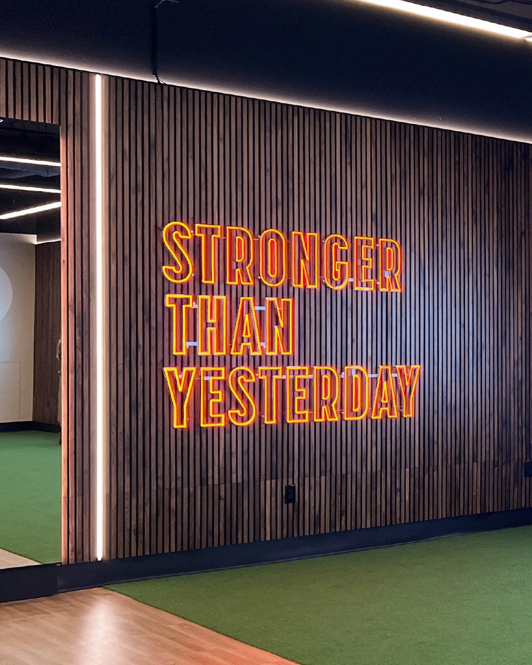 Stronger than yesterday.⁠
⁠
We designed environmental graphics and neon signage for The Standard Center in downtown Portland. Bringing a kinetic energy to this major glow up, the gym signage motivates, inspires, and feels as powerful as the people us