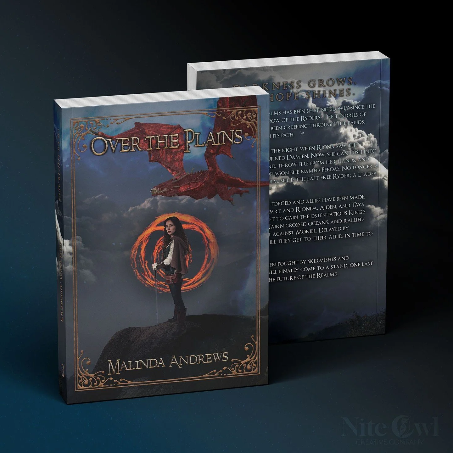 Over the Plains is the third and final book in Malinda Andrew's Incalescent Trilogy. But you should check out her author page, because if you don't want to leave her world of dragons and magic.... you should check out her Descendants series!

#malind