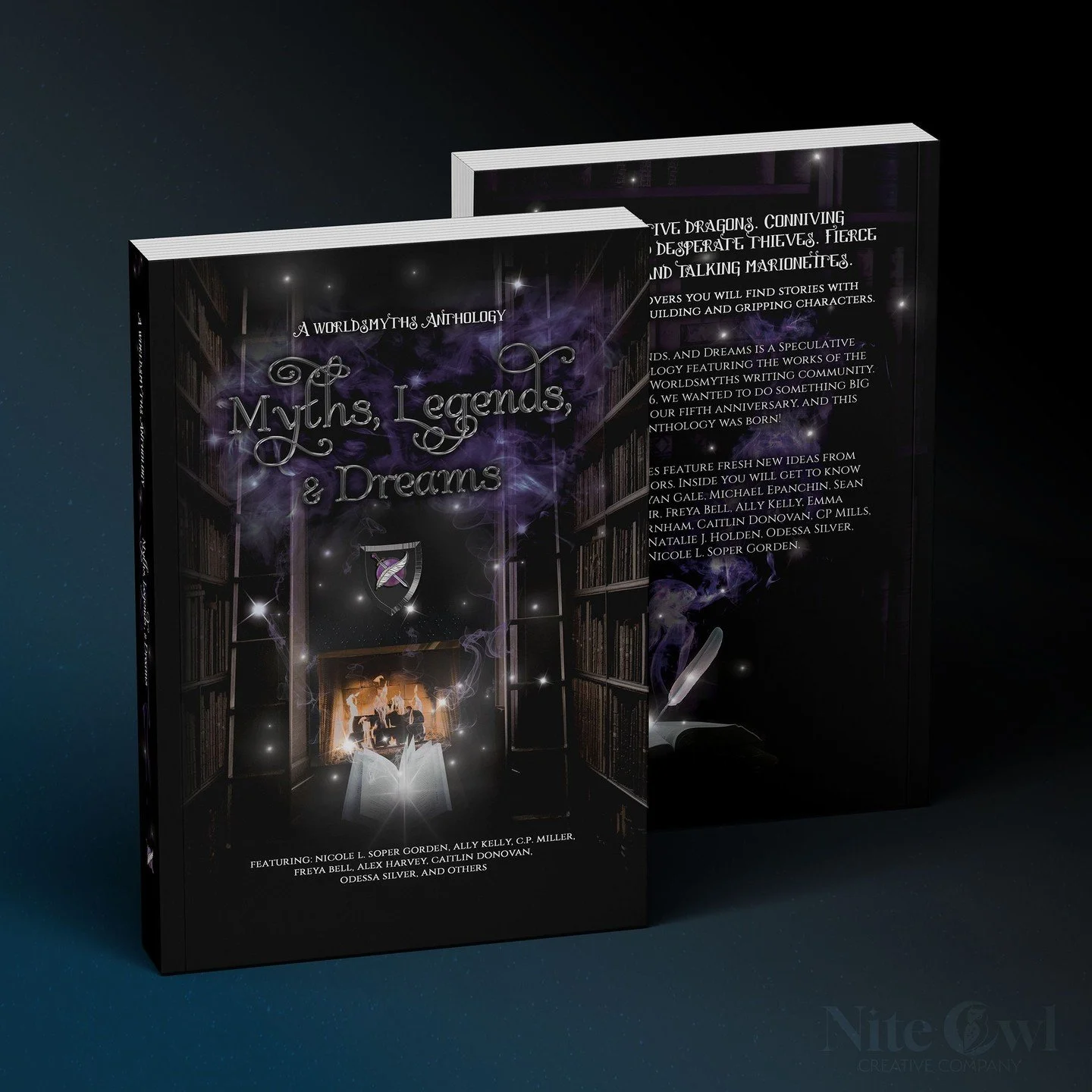This was a fun project from a writing group that put together an anthology! They had a very specific vision in mind and I tried my best to bring it to life!

#mythslegendsanddreamsanthology #indiepublished #anthology  #indieauthor #bookcoverdesigner 