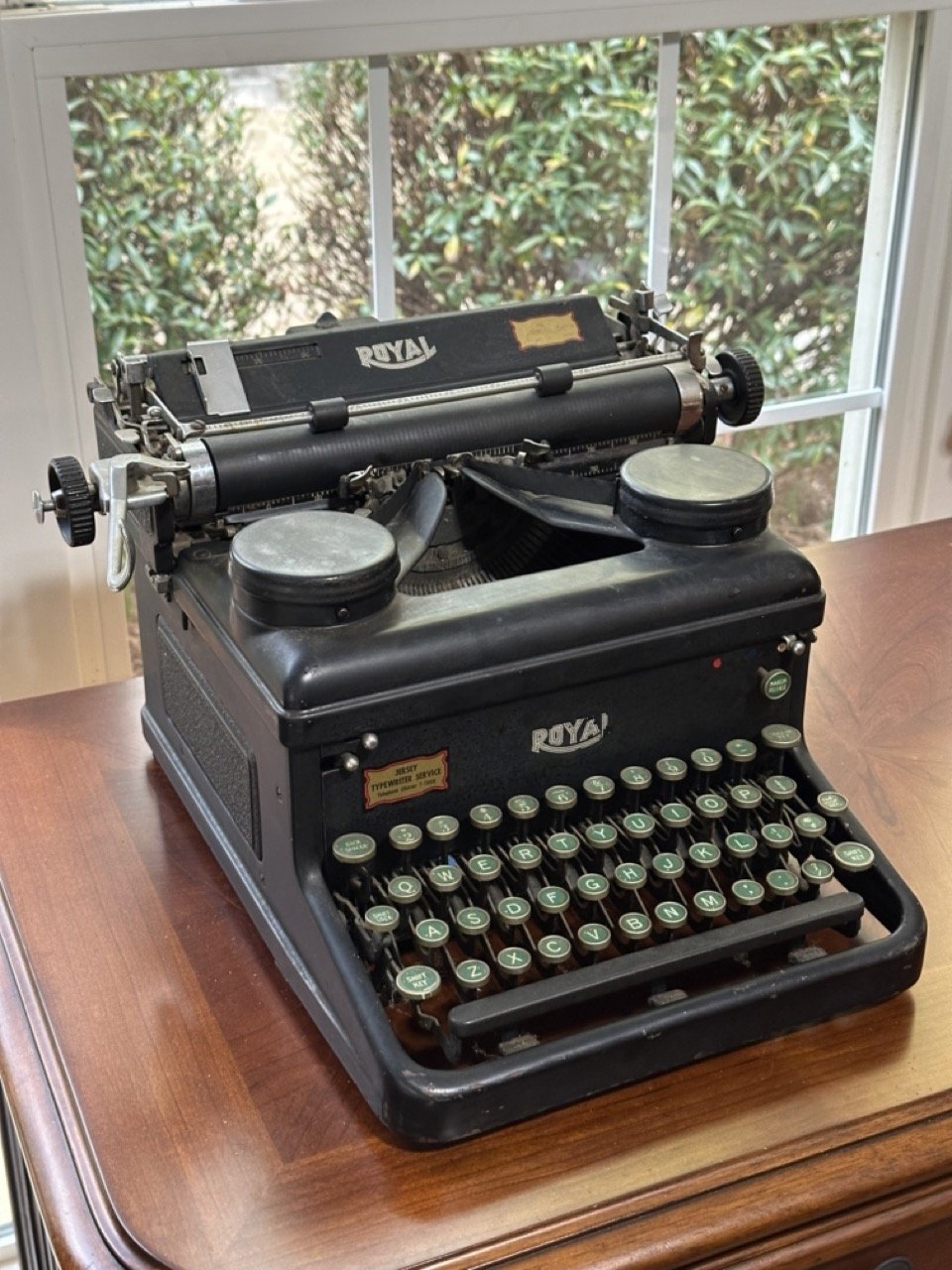 $85 (reduced from $125) — Royal Typewriter
